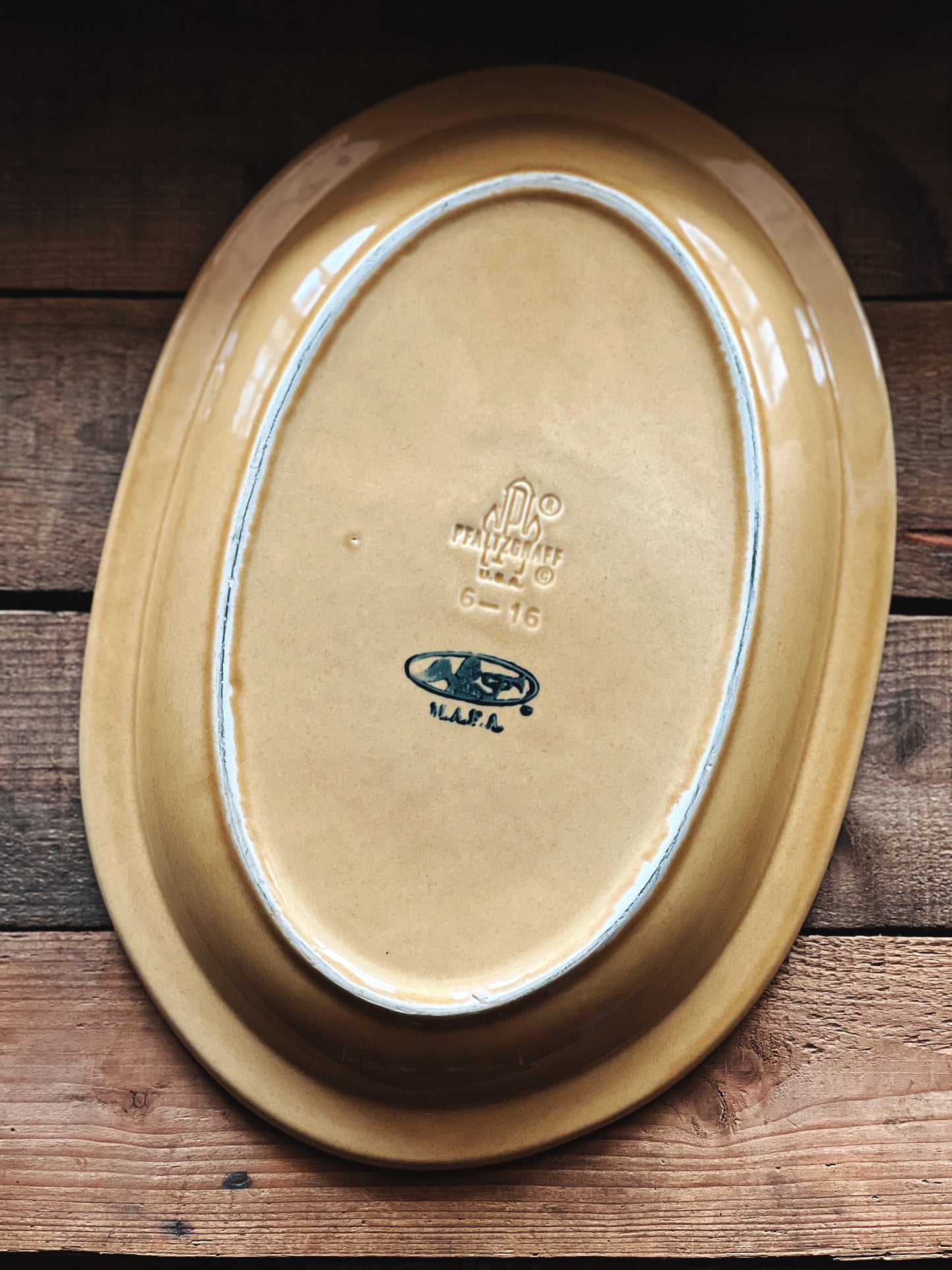 Vintage Pfaltzgraff America Oval Serving Platter