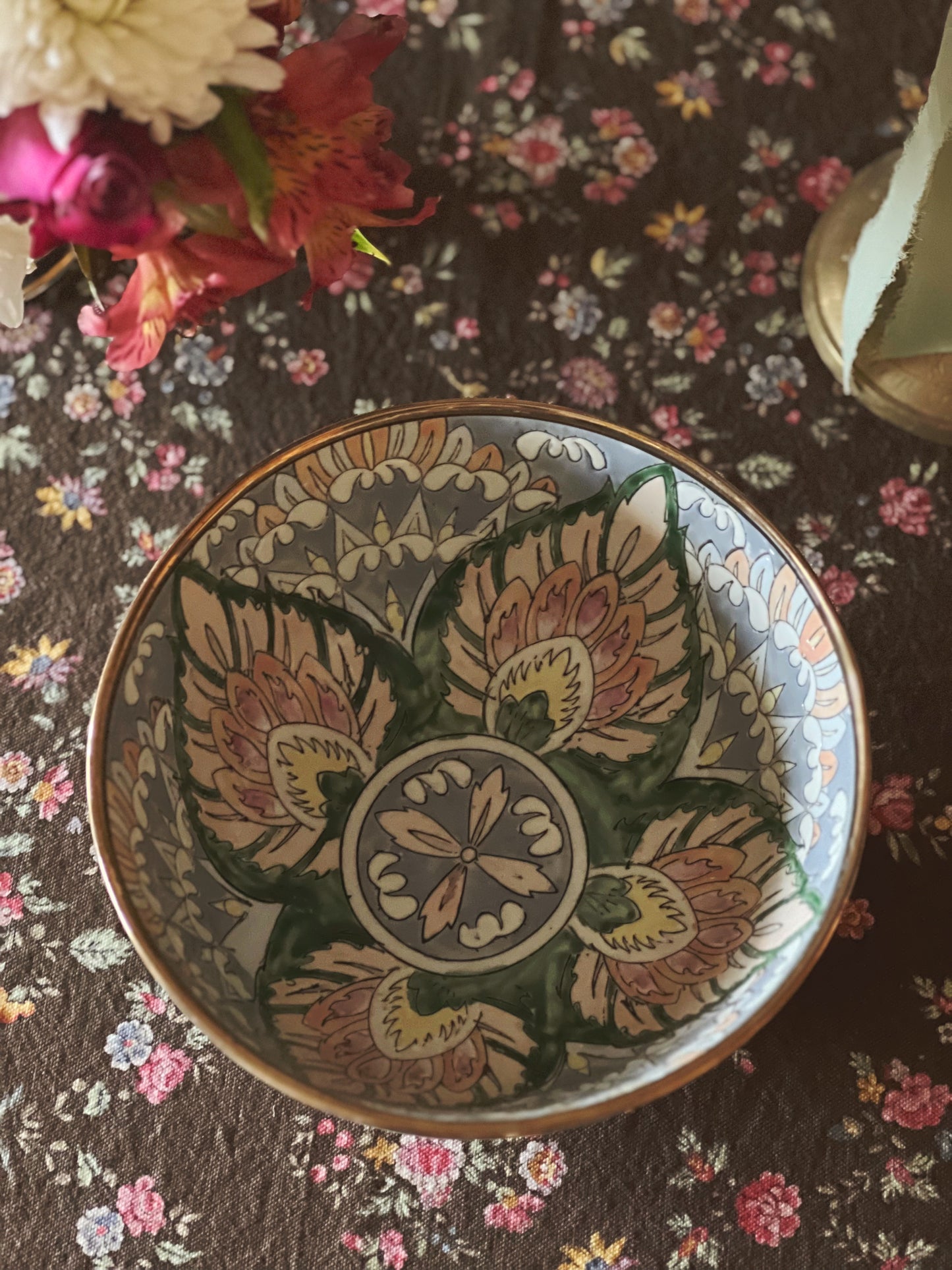 Vintage Decorative Porcelain Bowl