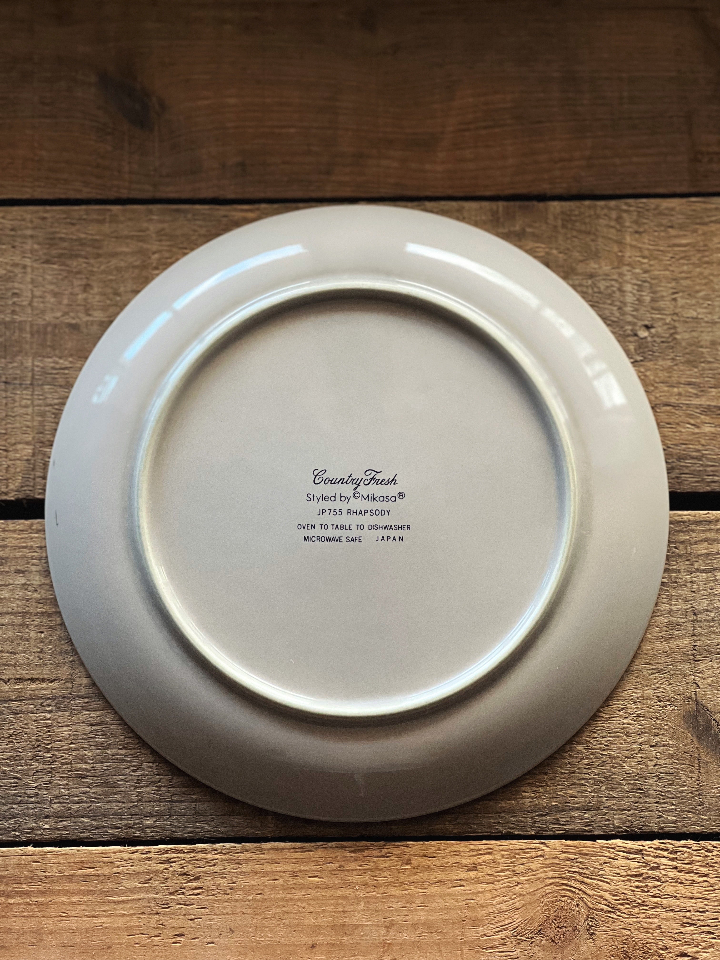 Vintage Mikasa Country Fresh Rhapsody Salad Plate / Dessert