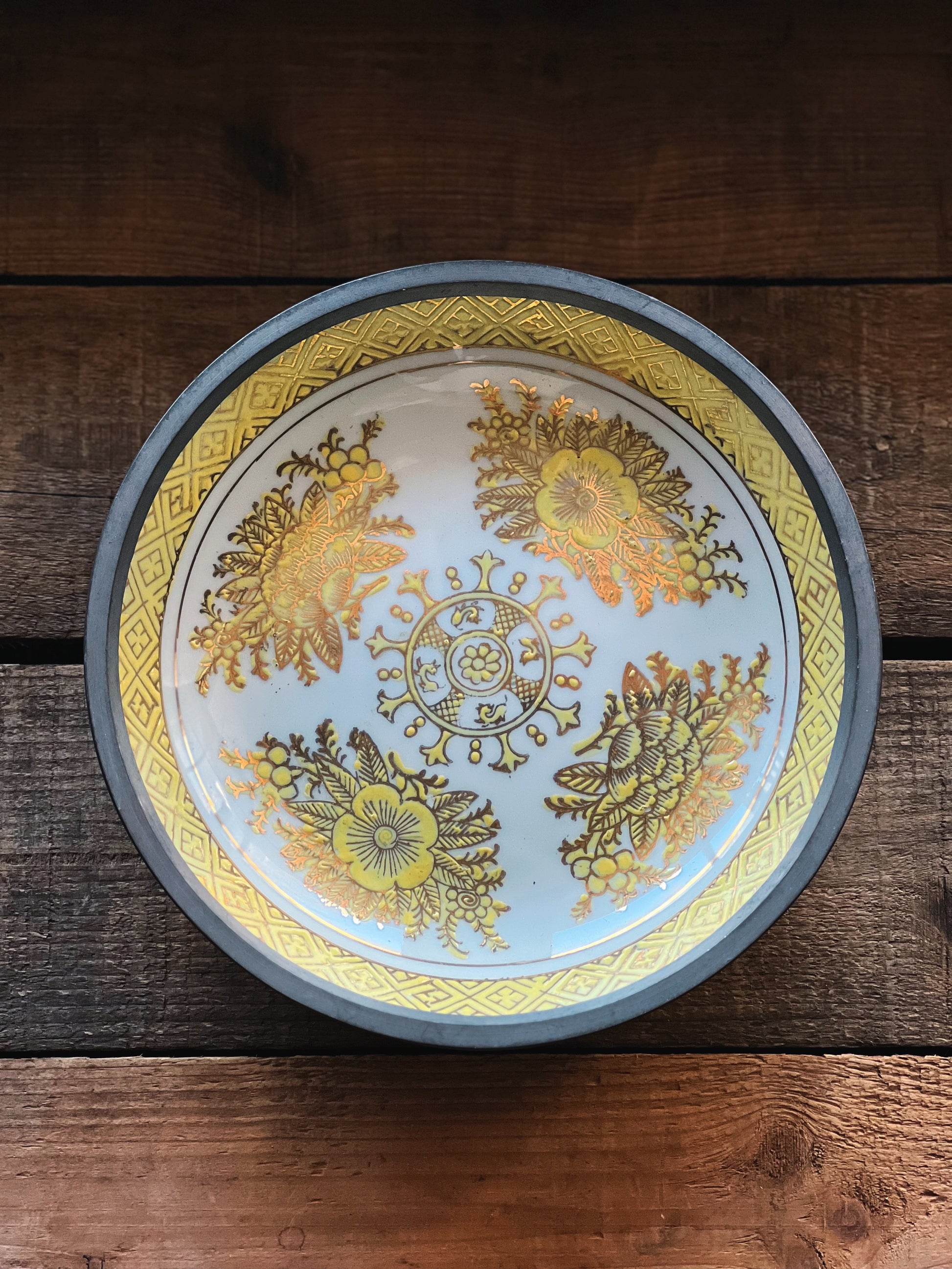 Vintage Porcelain Bowl Made In Hong Kong