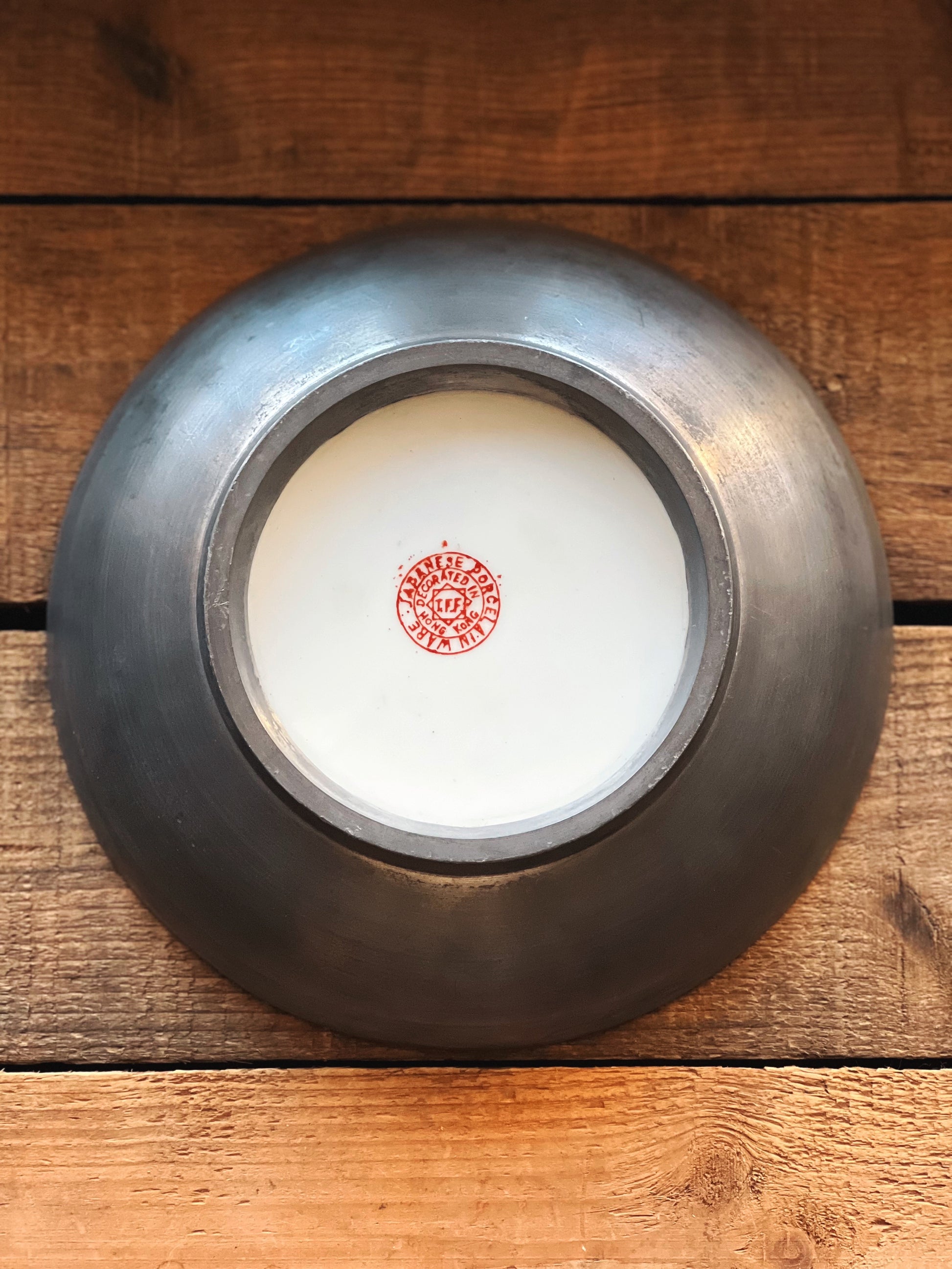 Vintage Porcelain Bowl Made In Hong Kong