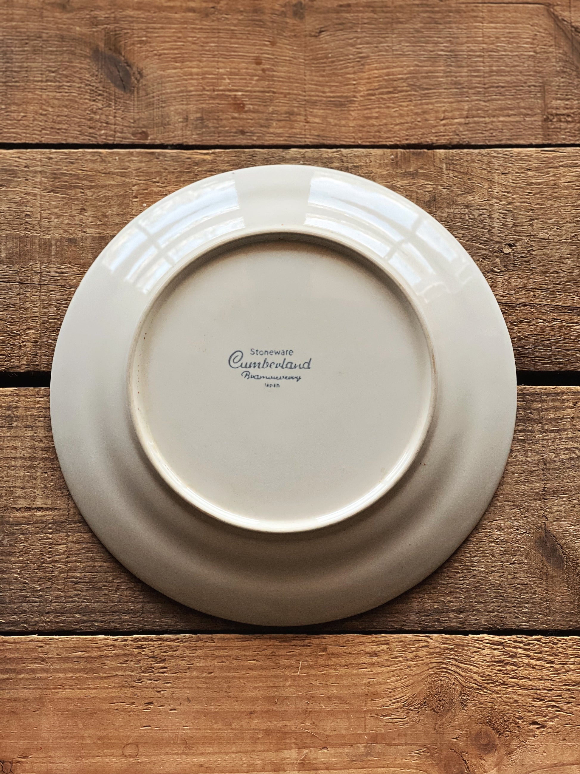 Vintage Hearthside Cumberland Brambleberry Stoneware Set of 3 Salad Plates