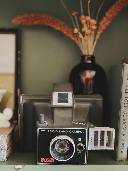 Vintage Polaroid Land Camera Square Shooter