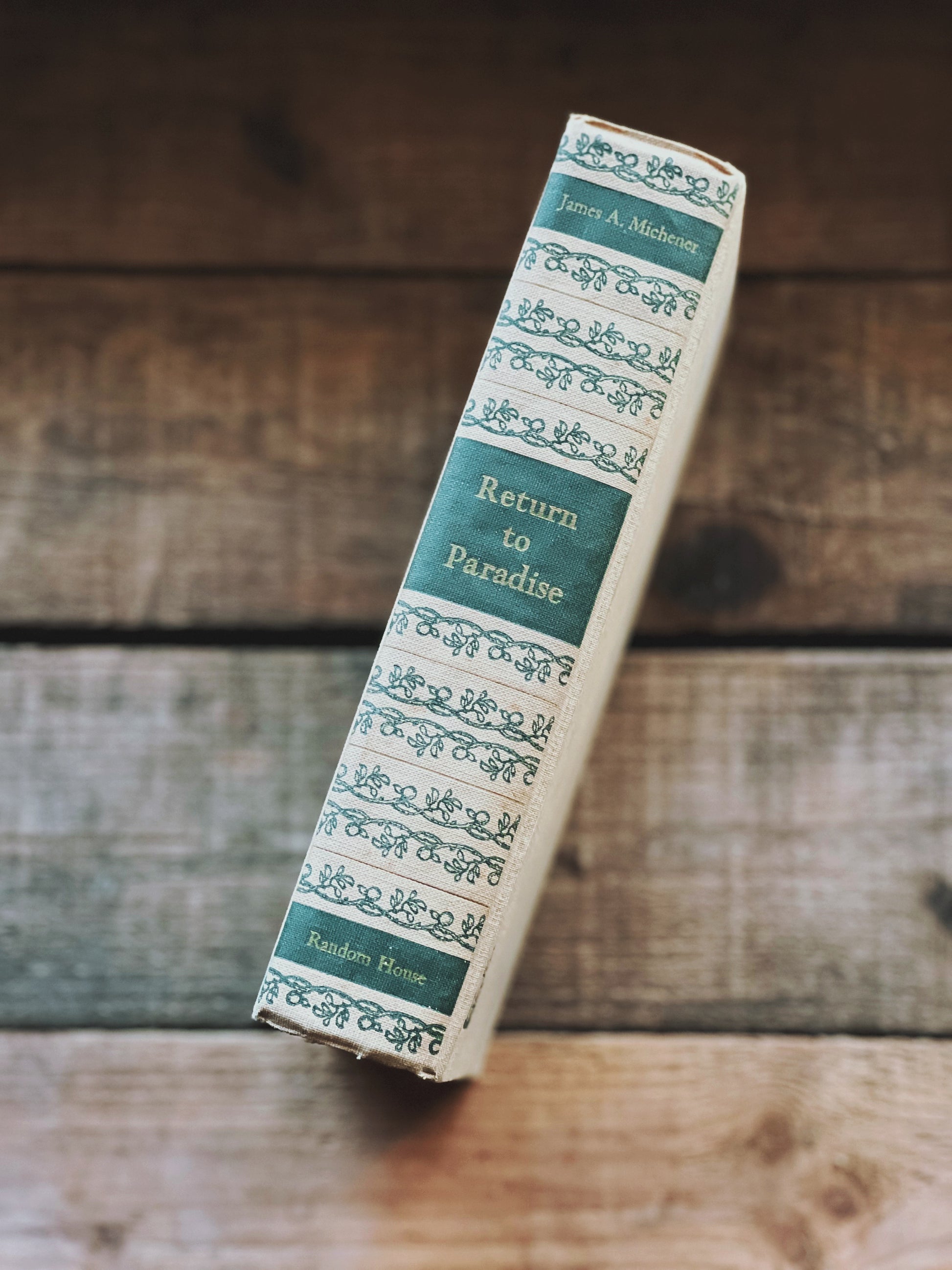 Vintage Book Return to Paradise by James A Michener