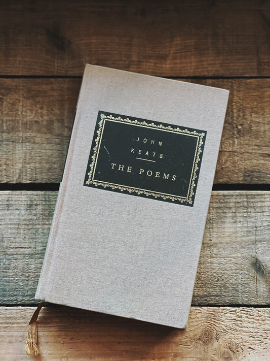 Vintage Book John Keats The Poems