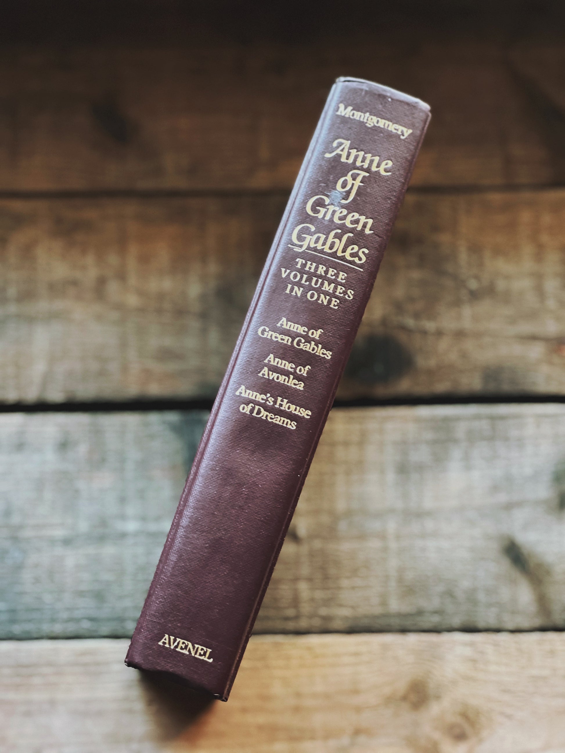 Vintage Book 3 Volumes in One Anne of Green Gables by LM Montgomery