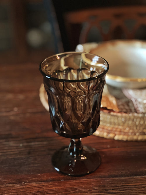 Vintage Noritake Perspective Brown Iced Tea Glass