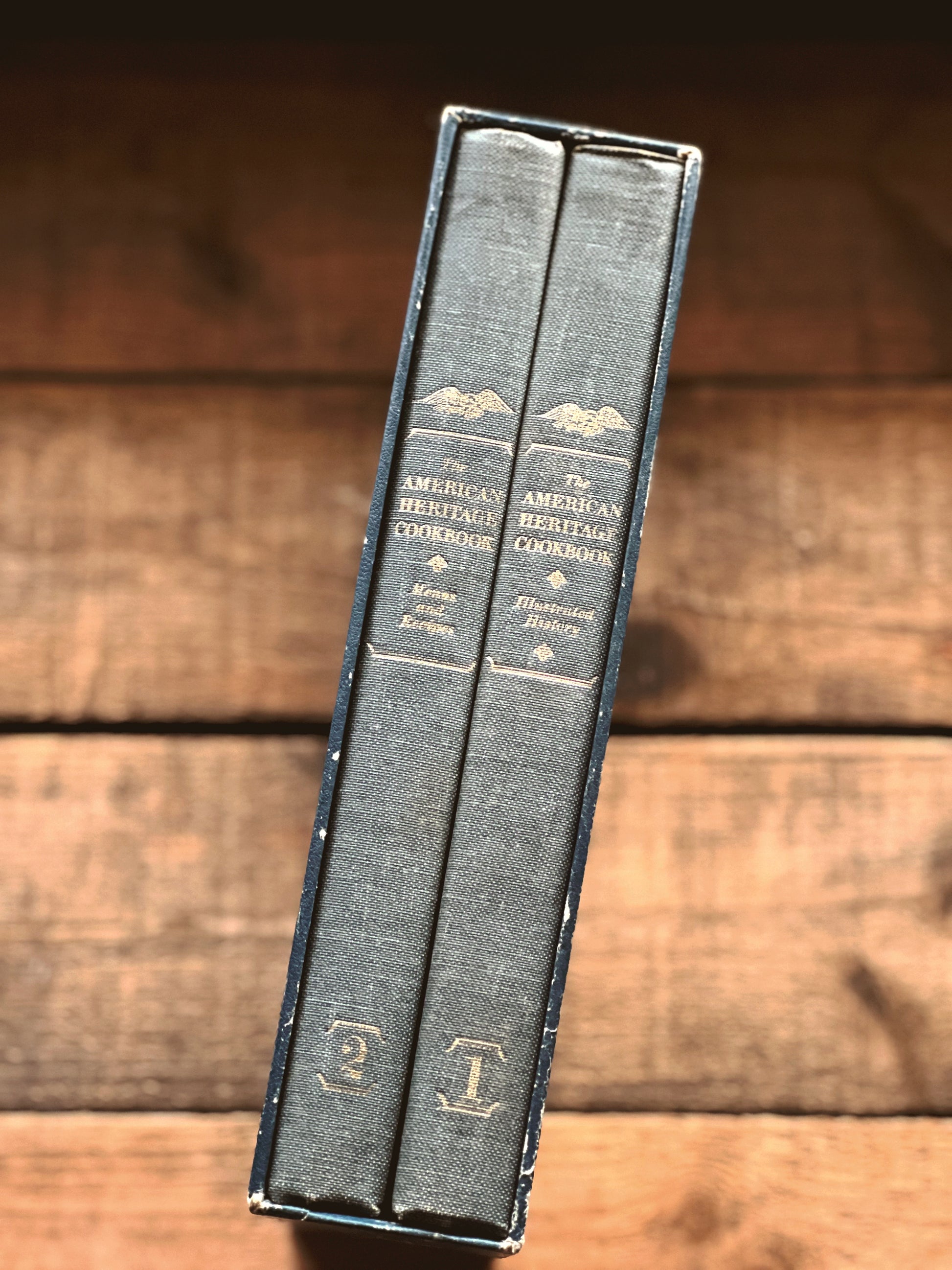 Vintage The American Heritage Cookbook Two Volume Box Set