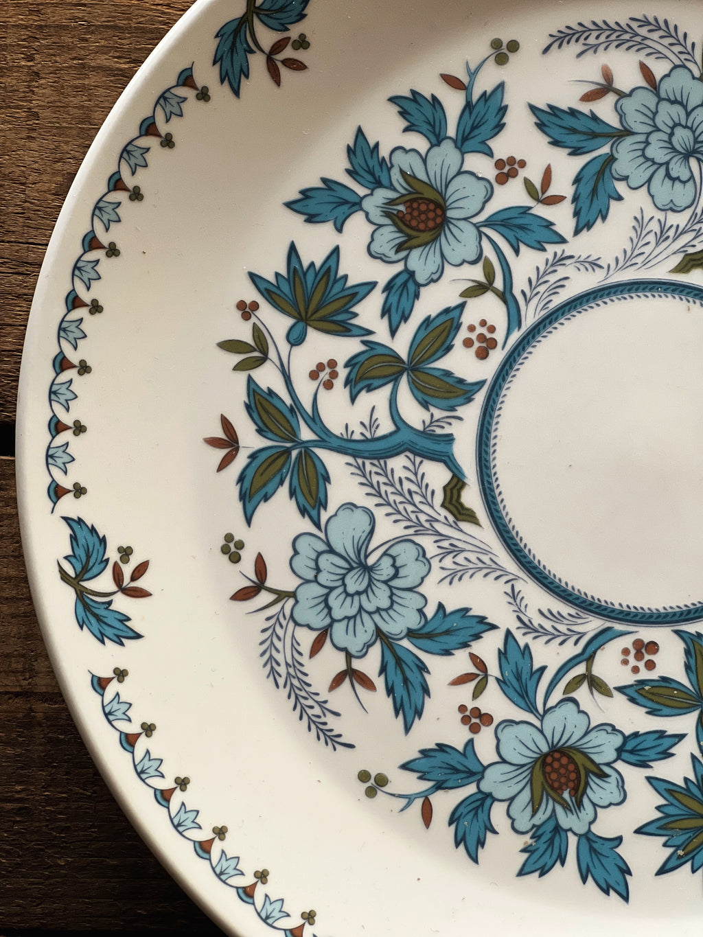 Vintage Noritake Progression Blue Moon Dinner Plate