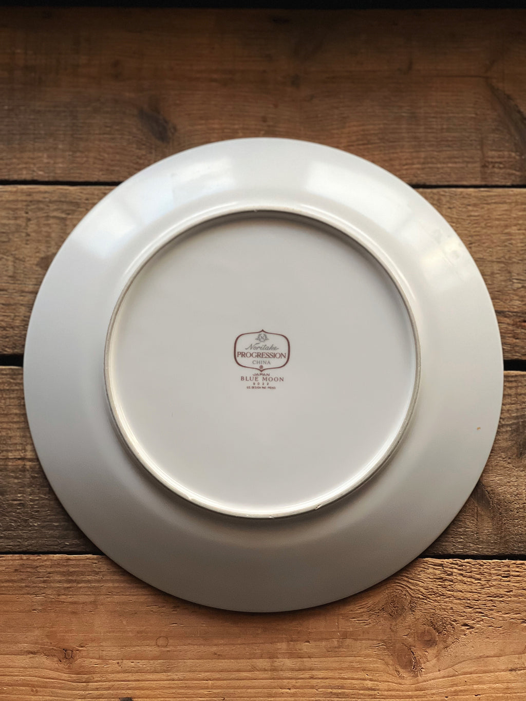 Vintage Noritake Progression Blue Moon Dinner Plate