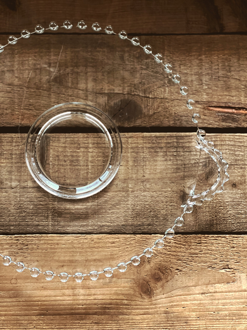 Vintage Boopie Glass Cake Plate