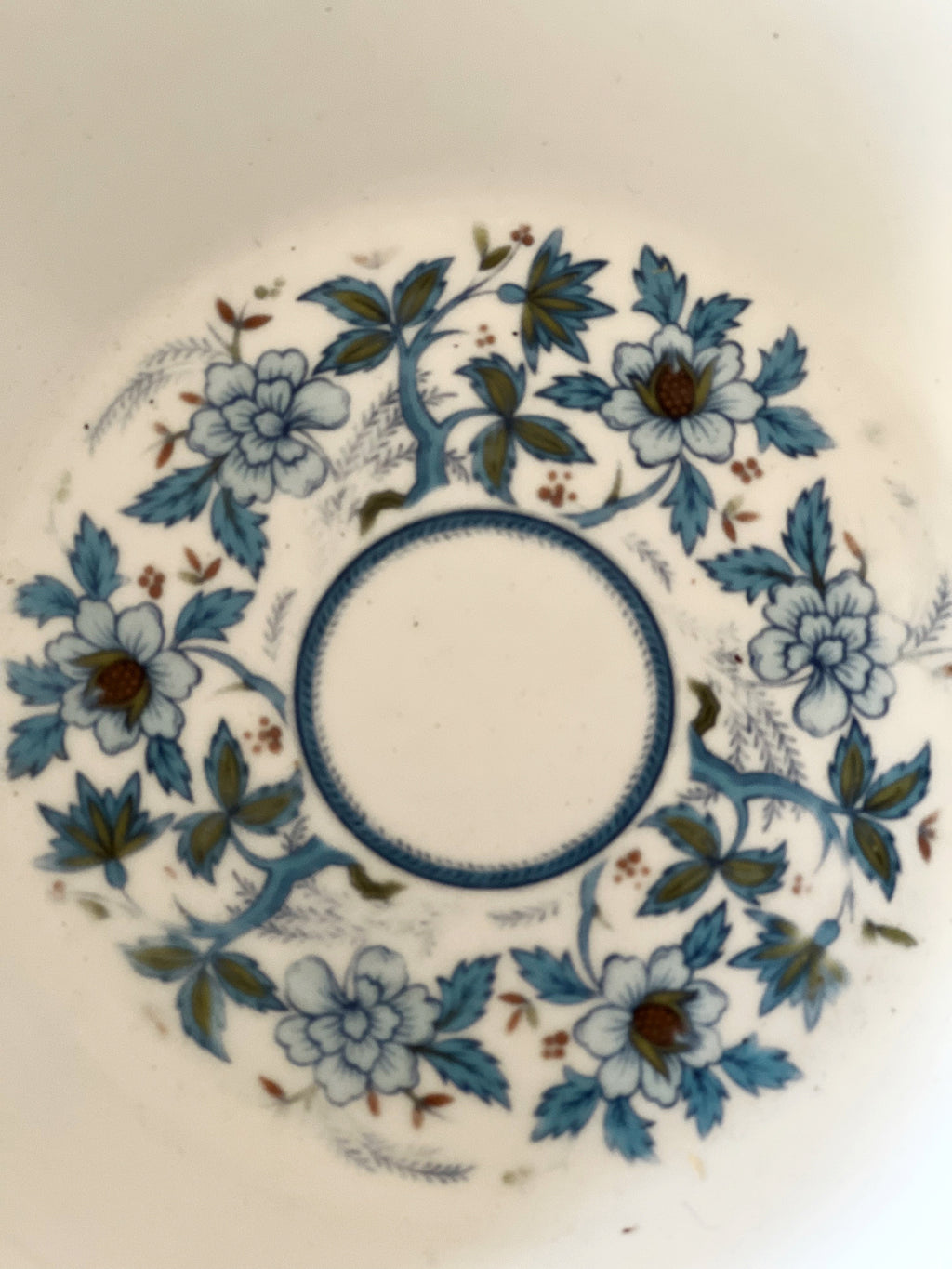 Vintage Noritake Progression Blue Moon Coupe Soup Bowl