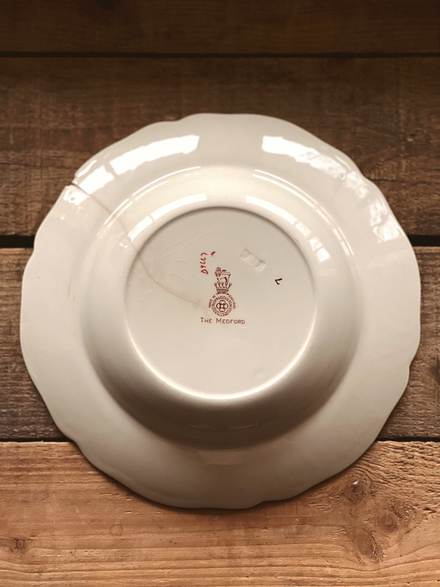 Vintage Royal Doulton The Medford Rimmed Soup Bowl