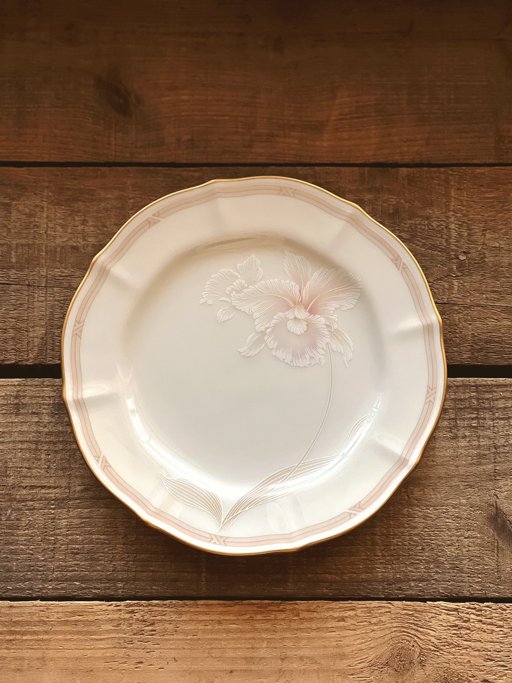Vintage Noritake Imperial Blossom Dessert Plate