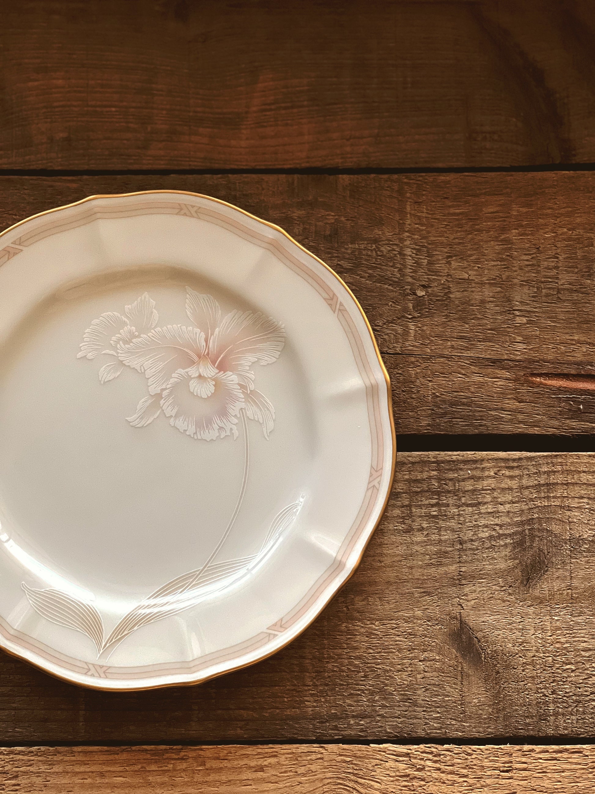 Vintage Noritake Imperial Blossom Dessert Plate