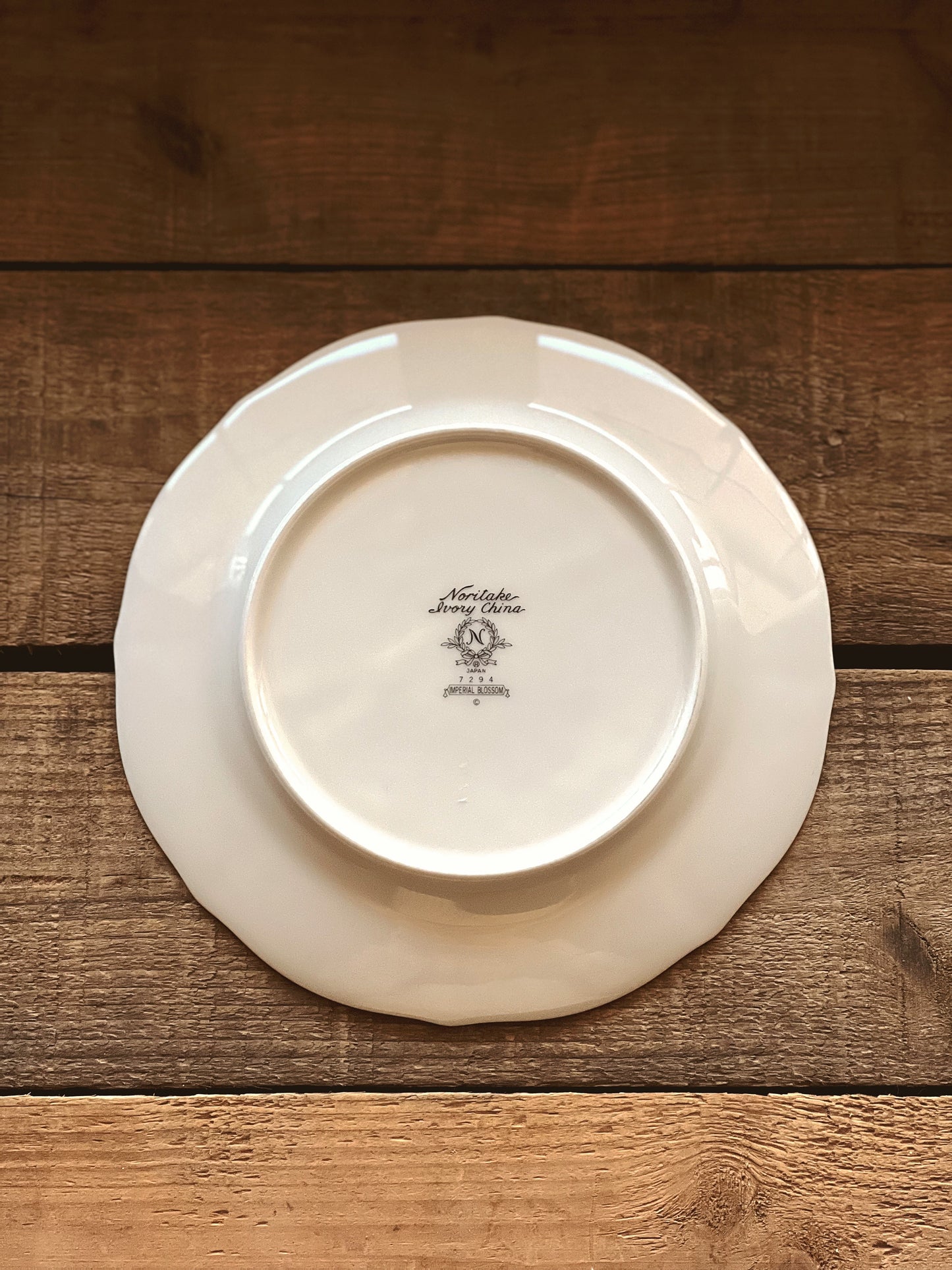 Vintage Noritake Imperial Blossom Dessert Plate