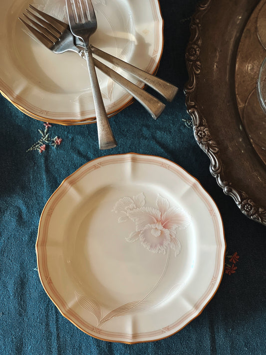 Vintage Noritake Imperial Blossom Dessert Plate