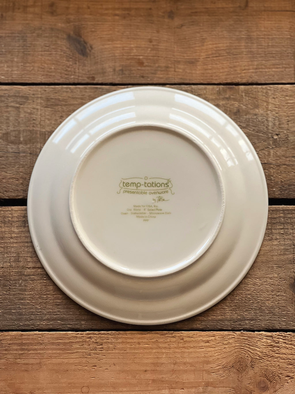 Temptations by Tara Old World Pattern Plates