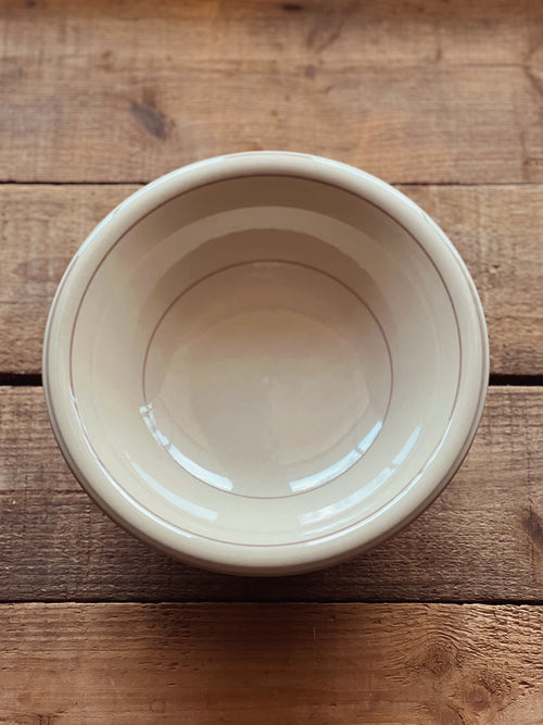 Vintage Set of 4 Mikasa Harvest Tan Soup Bowl By Bob Van Allen
