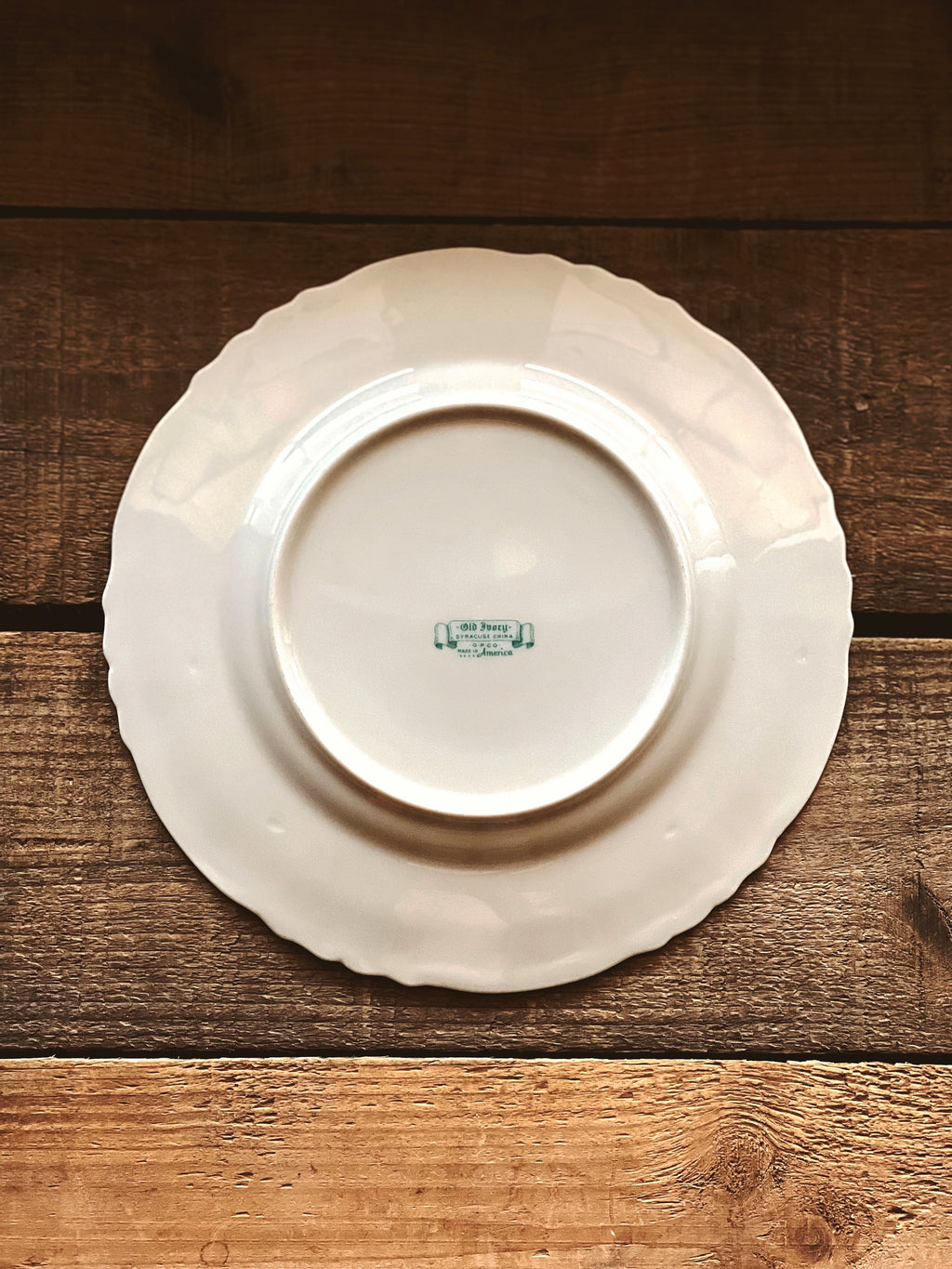 Vintage Syracuse China Federal Shape Brantley Salad Plate
