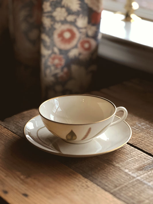 Vintage Franciscan Fine China Mesa Teacup & Saucer Set