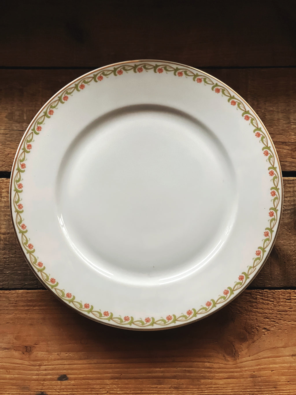 Vintage PT Bavaria Floral Luncheon Plate