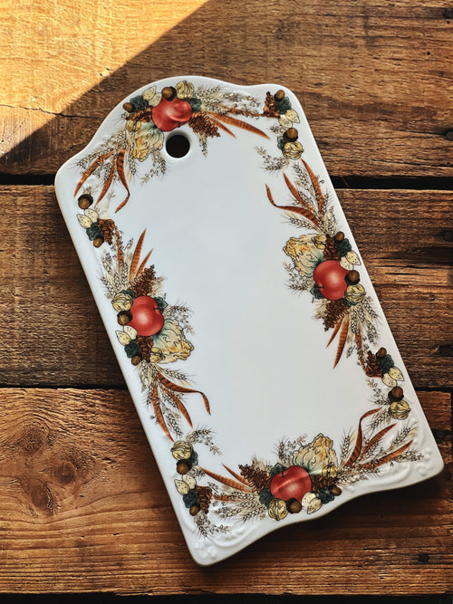 Vintage Ceramic Cheese Board by Andrea Sadek