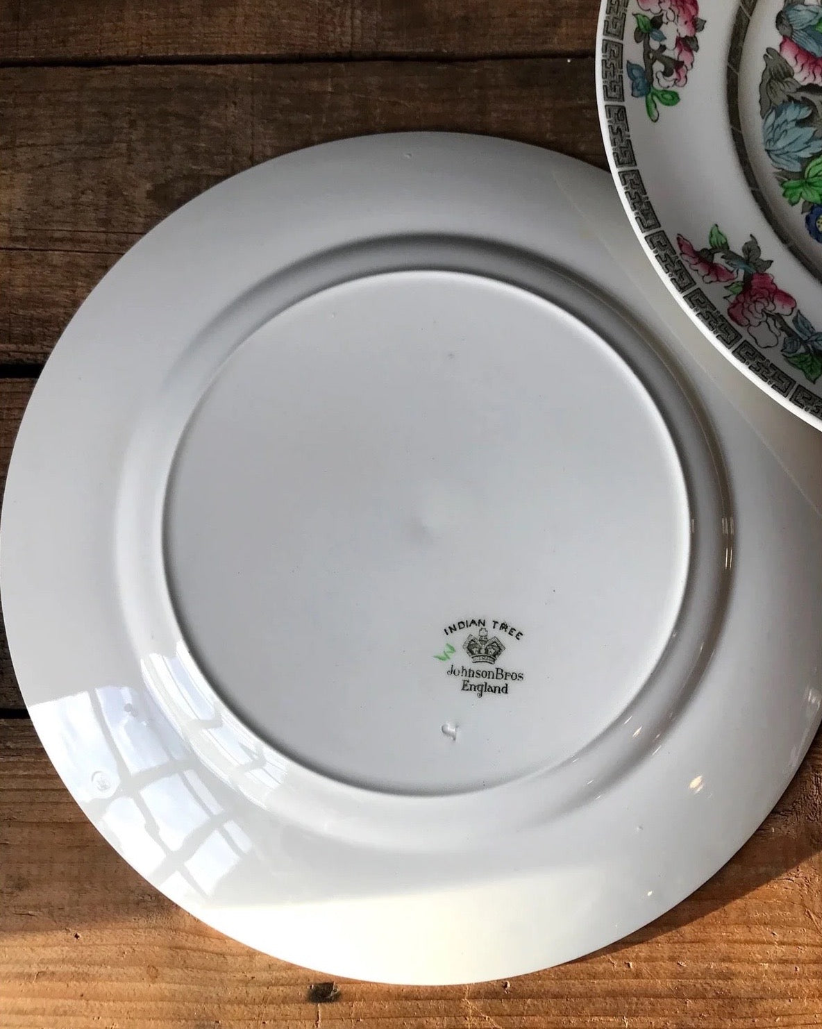 Vintage Johnson Brothers England Indian Tree Dinner Plate