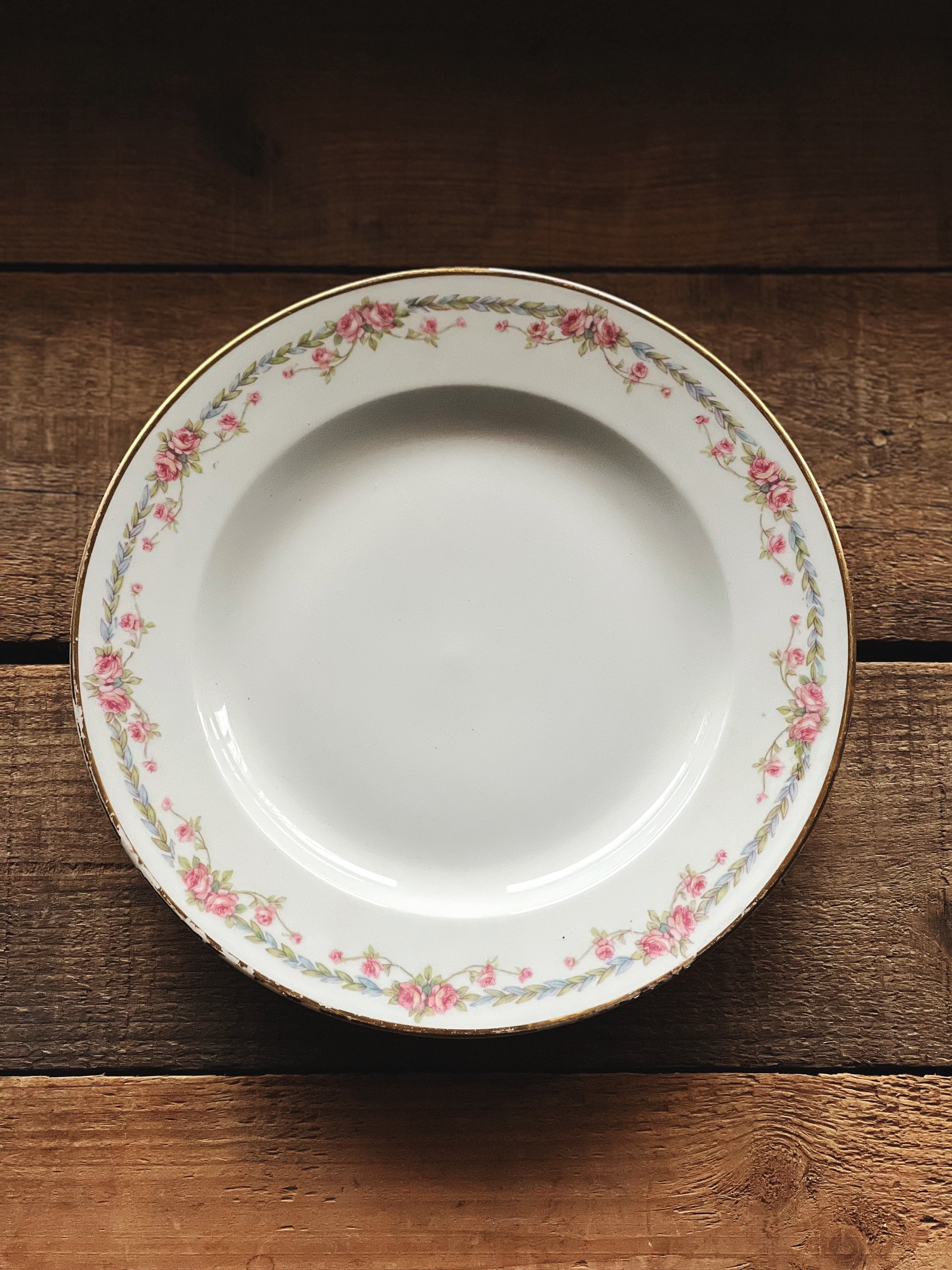 Antique Theodore Haviland Limoges for Burley & Company Chicago Set of 4 Salad Plates