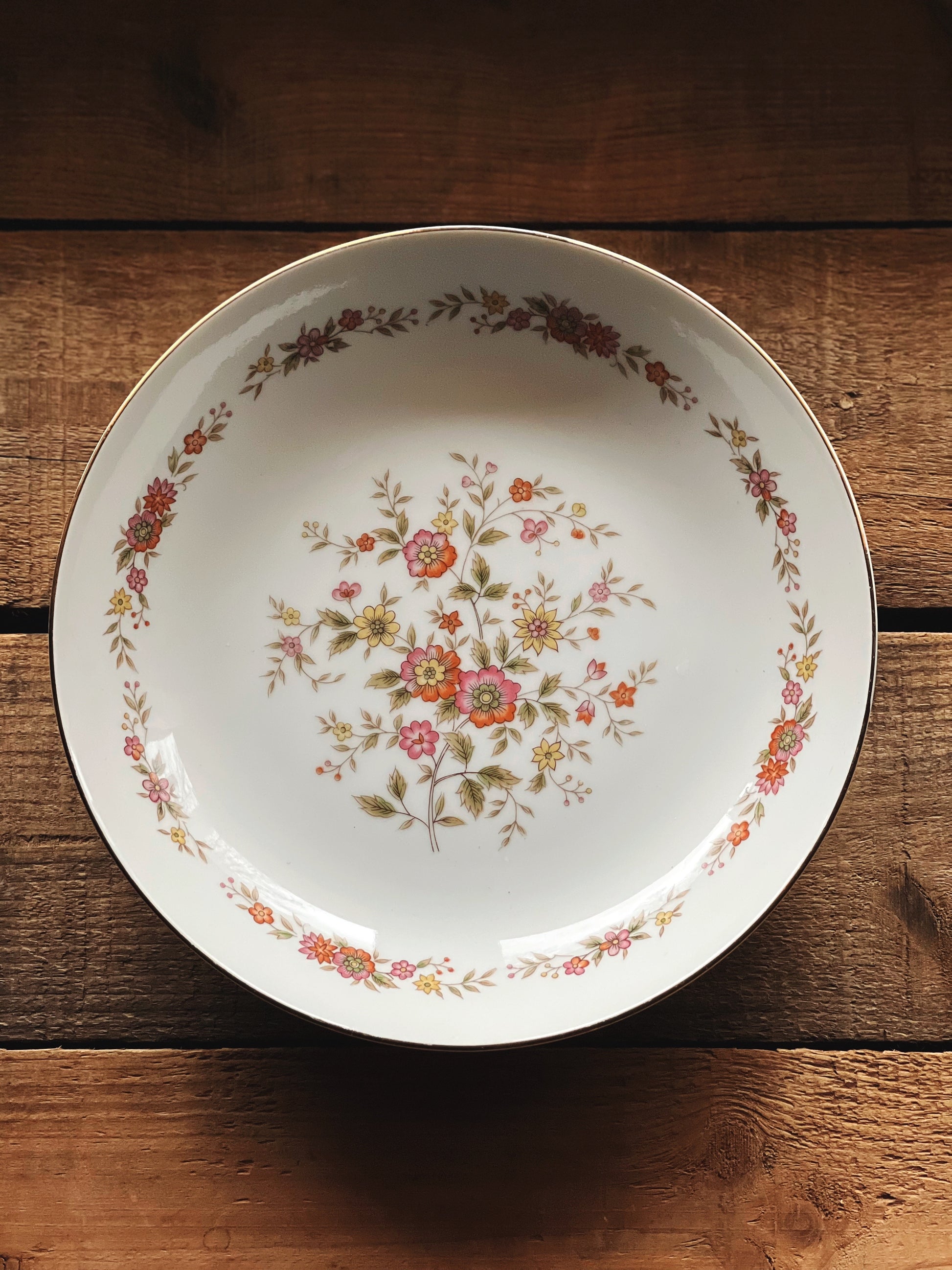Vintage Royal Wentworth China Marcia Coupe Soup Bowl