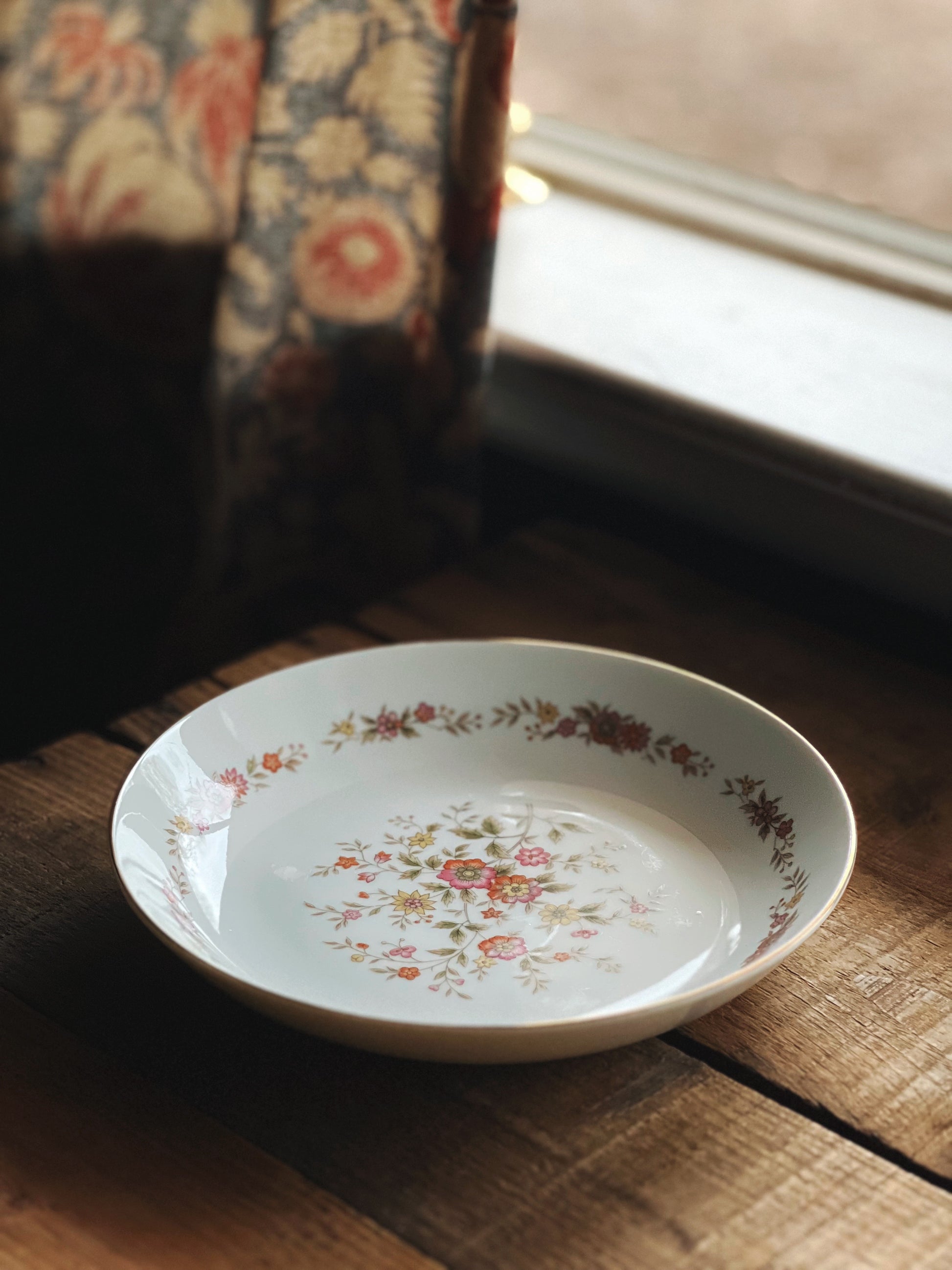 Vintage Royal Wentworth China Marcia Coupe Soup Bowl