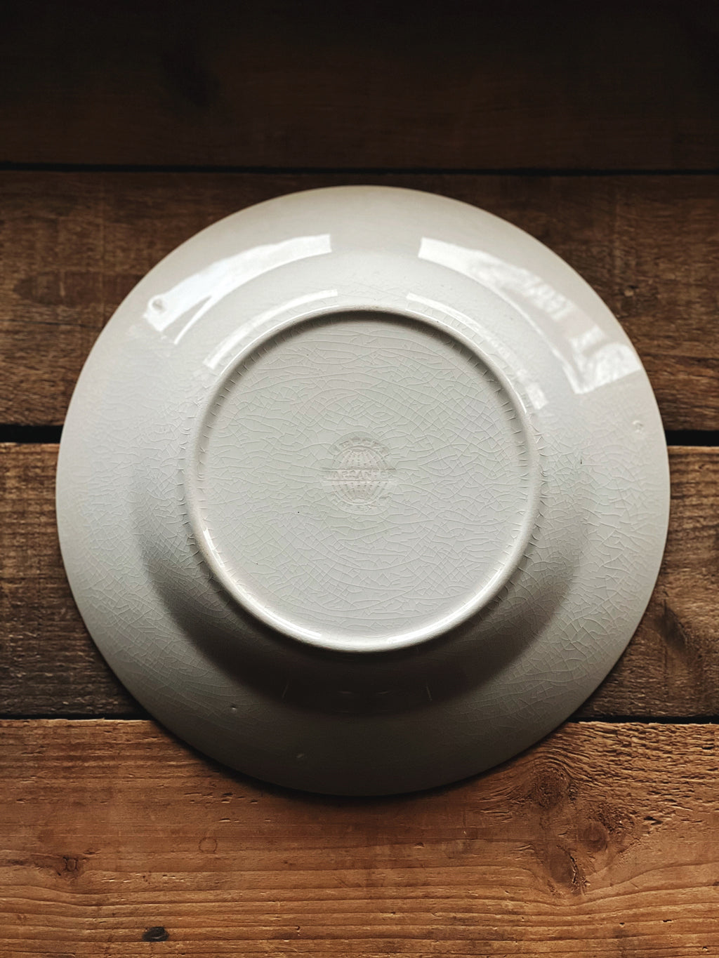 Set of 4 Vintage Mercer Warranted Rimmed Soup Bowls