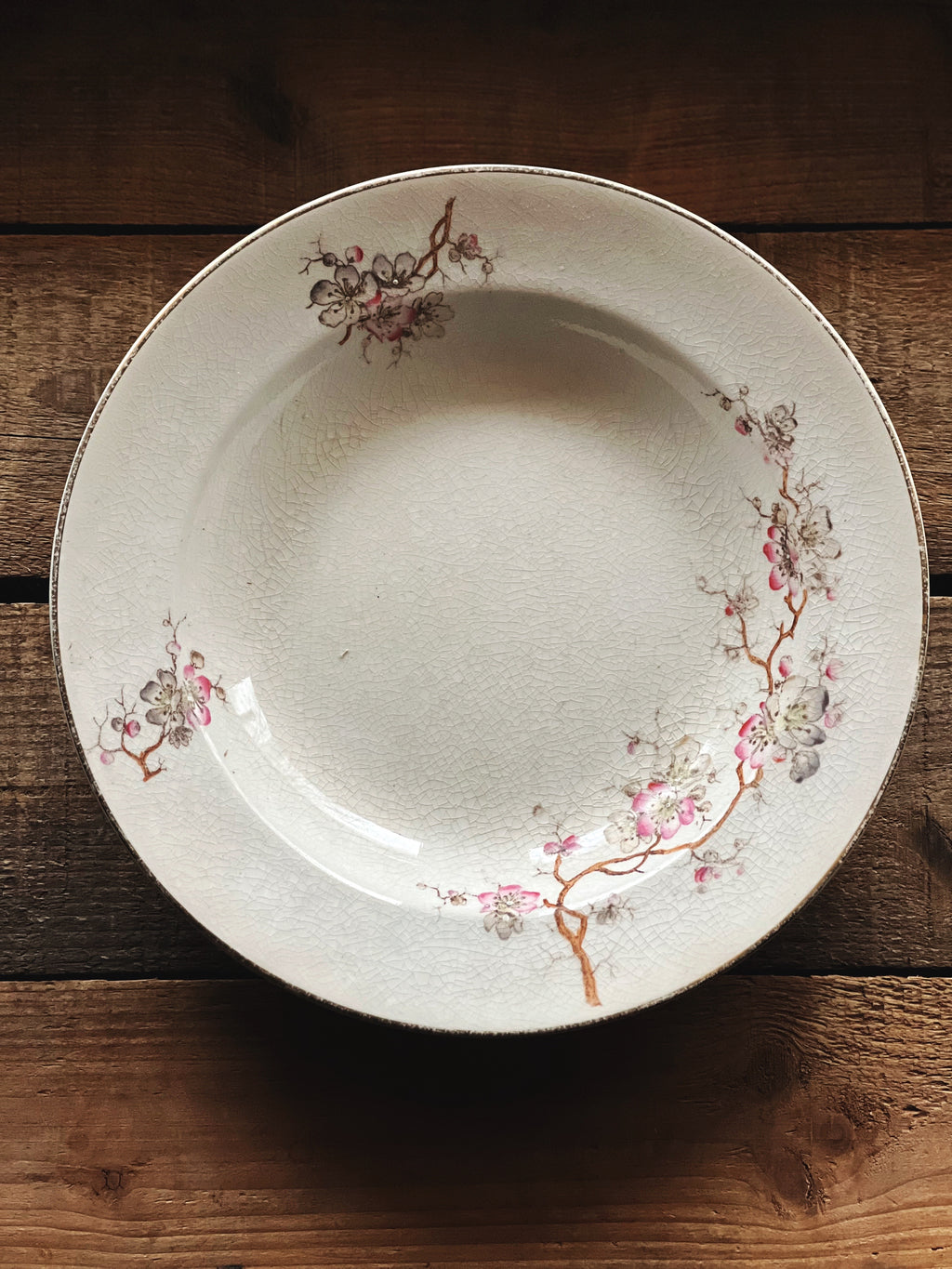 Set of 4 Vintage Mercer Warranted Rimmed Soup Bowls