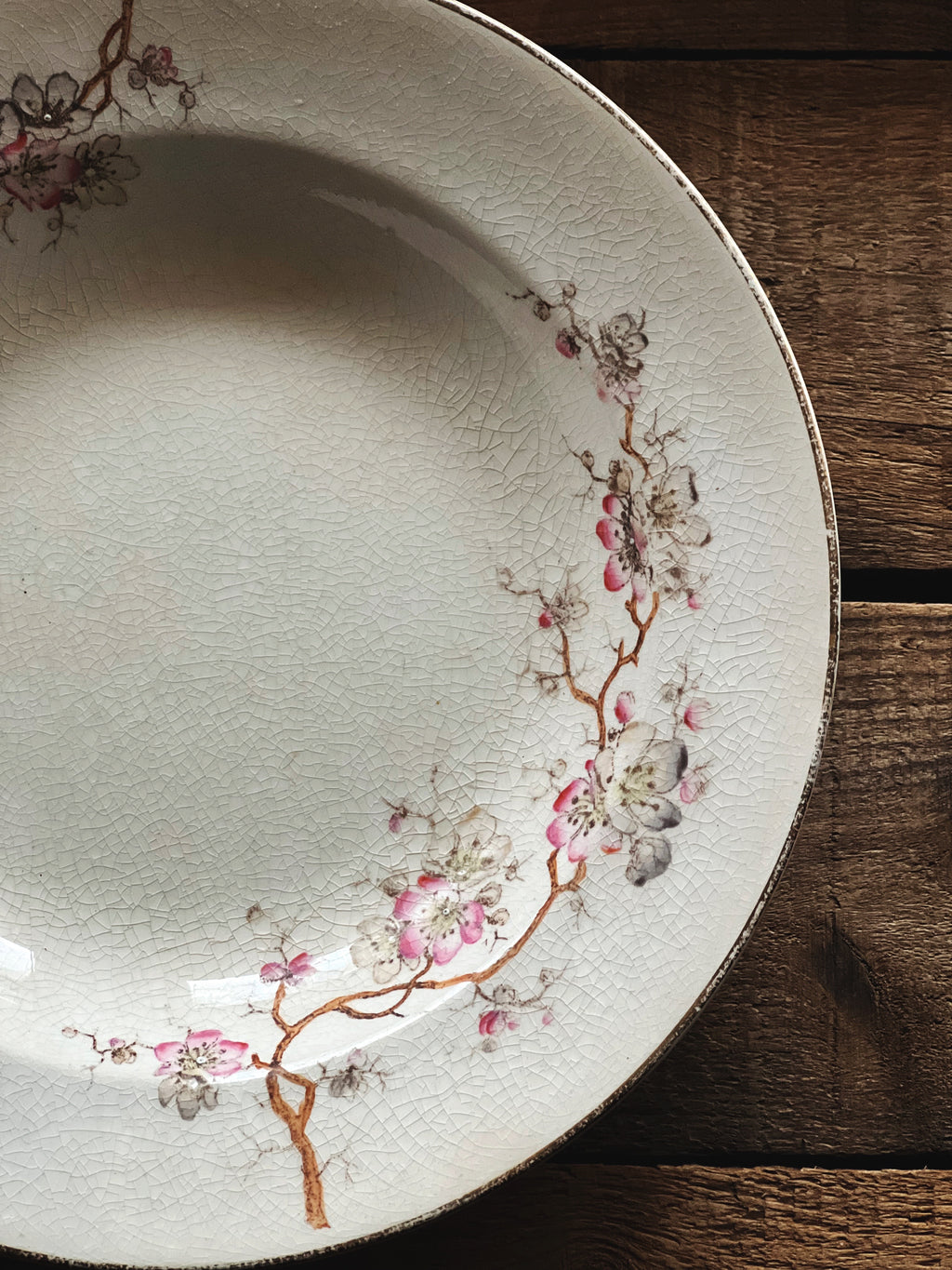 Set of 4 Vintage Mercer Warranted Rimmed Soup Bowls