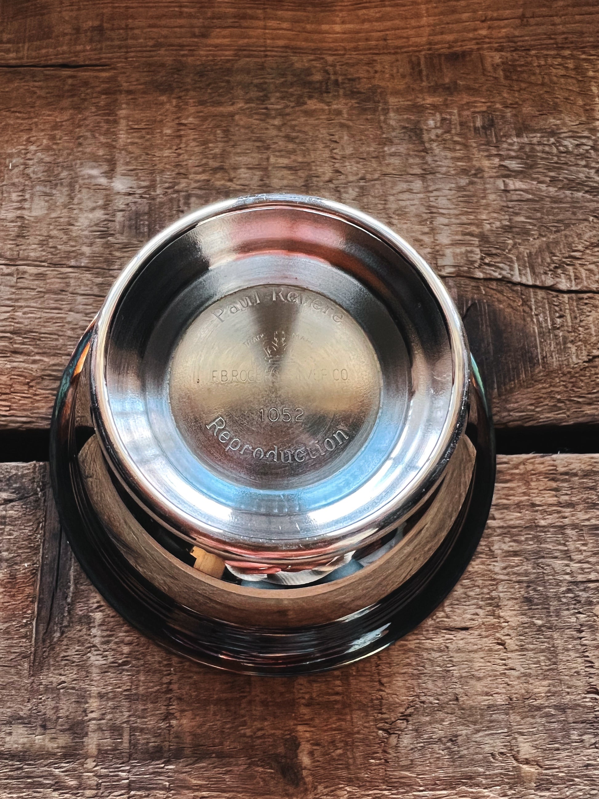 Vintage FB Rogers Silver Paul Revere Bowl