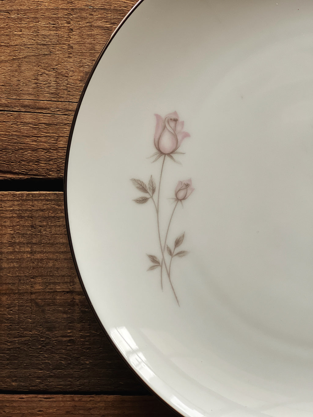 Noritake Pasadena Dinner Plate - Pink Floral Japan China Vintage Replacement