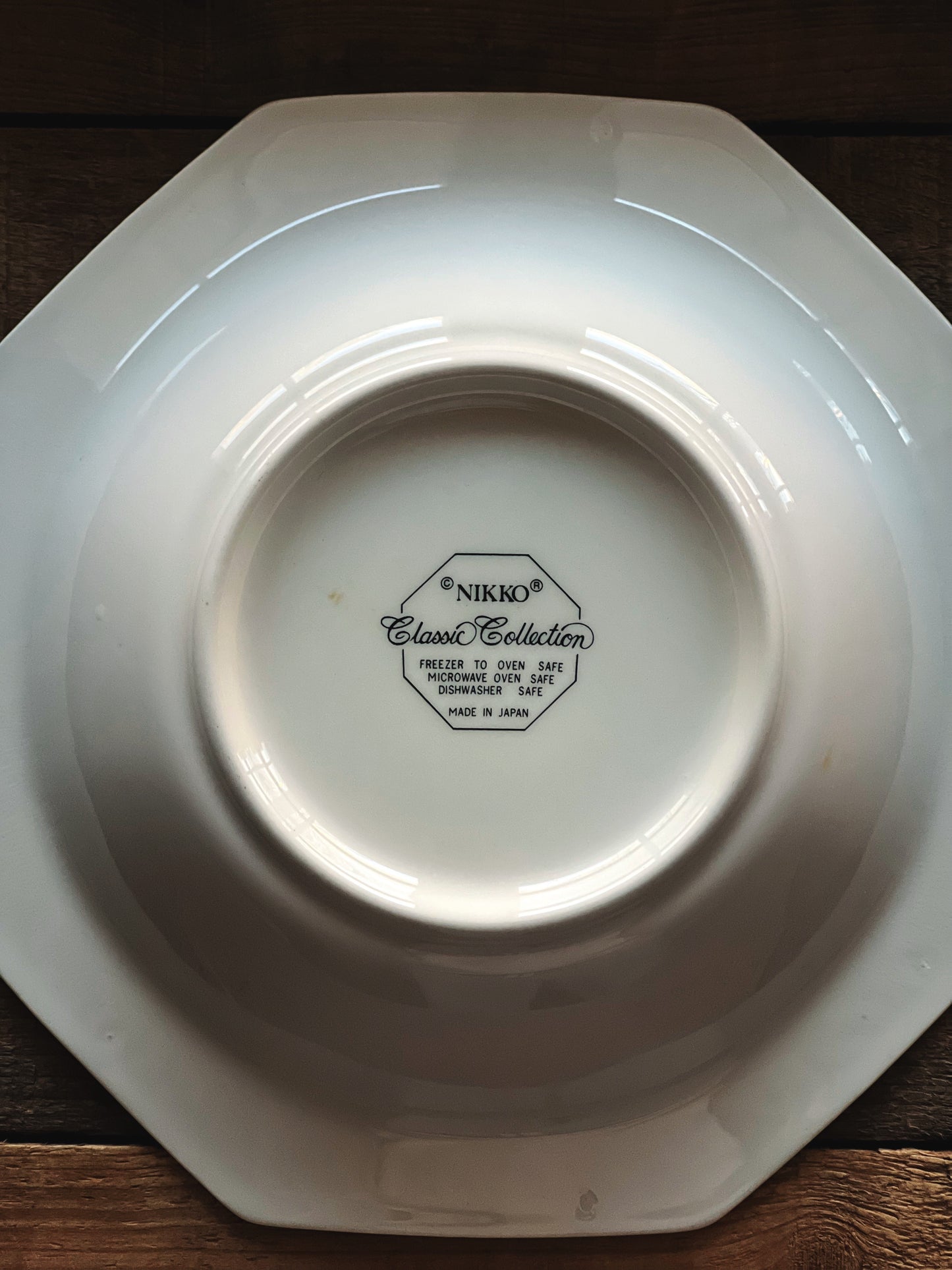 Vintage Nikko Classic Collection Magenta Round Serving Bowl
