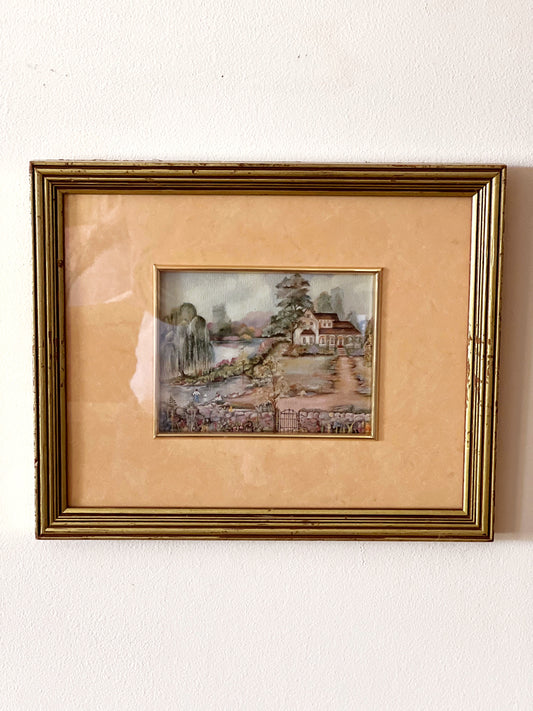 Framed Vintage Farmhouse Print