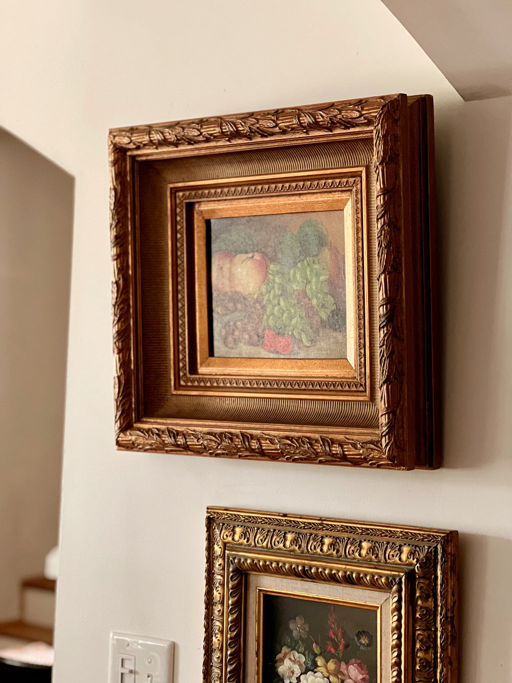 Vintage Original K Mills Oil on Canvas Still Life Painting