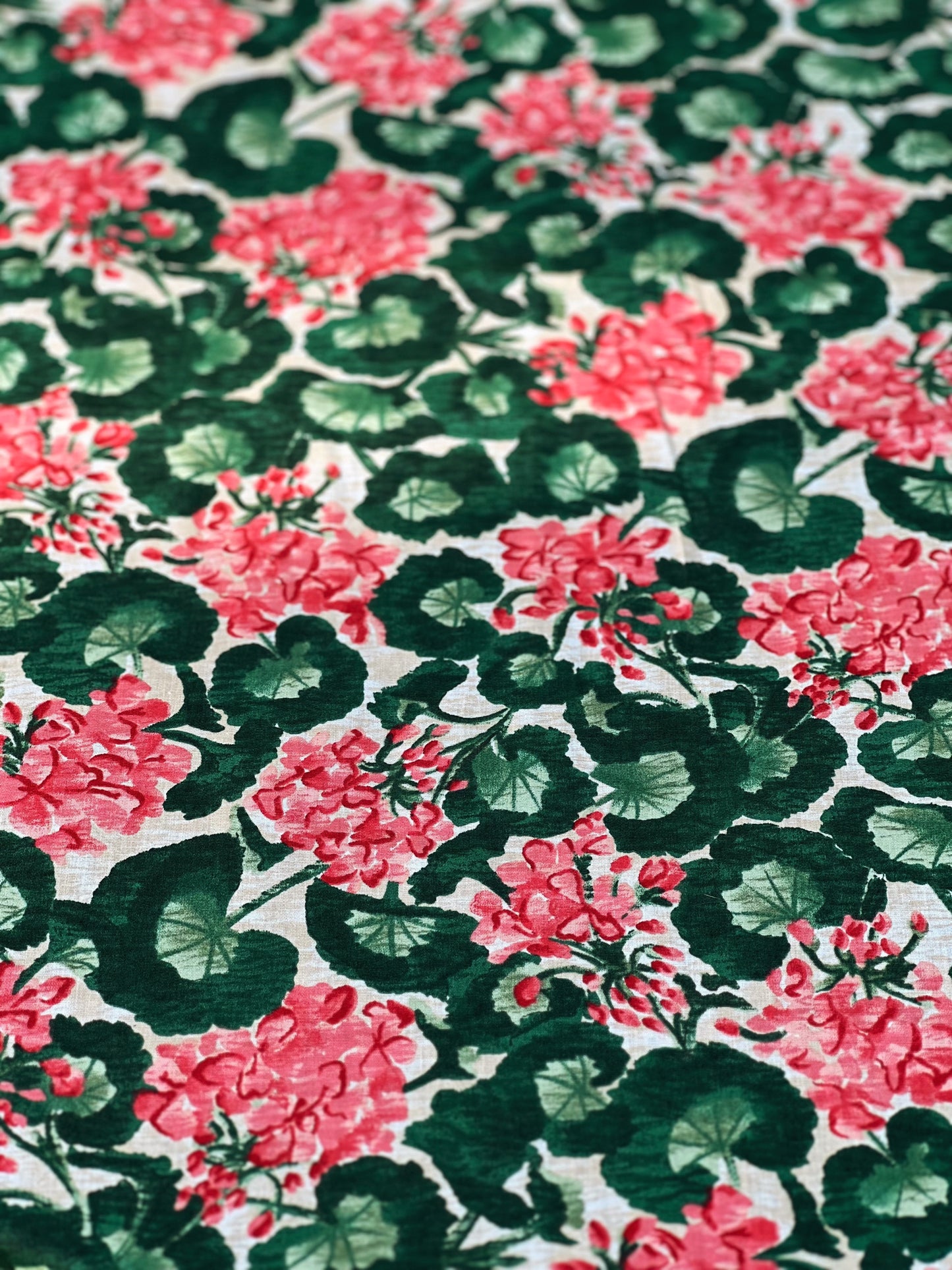 Vintage Floral Quilt Top
