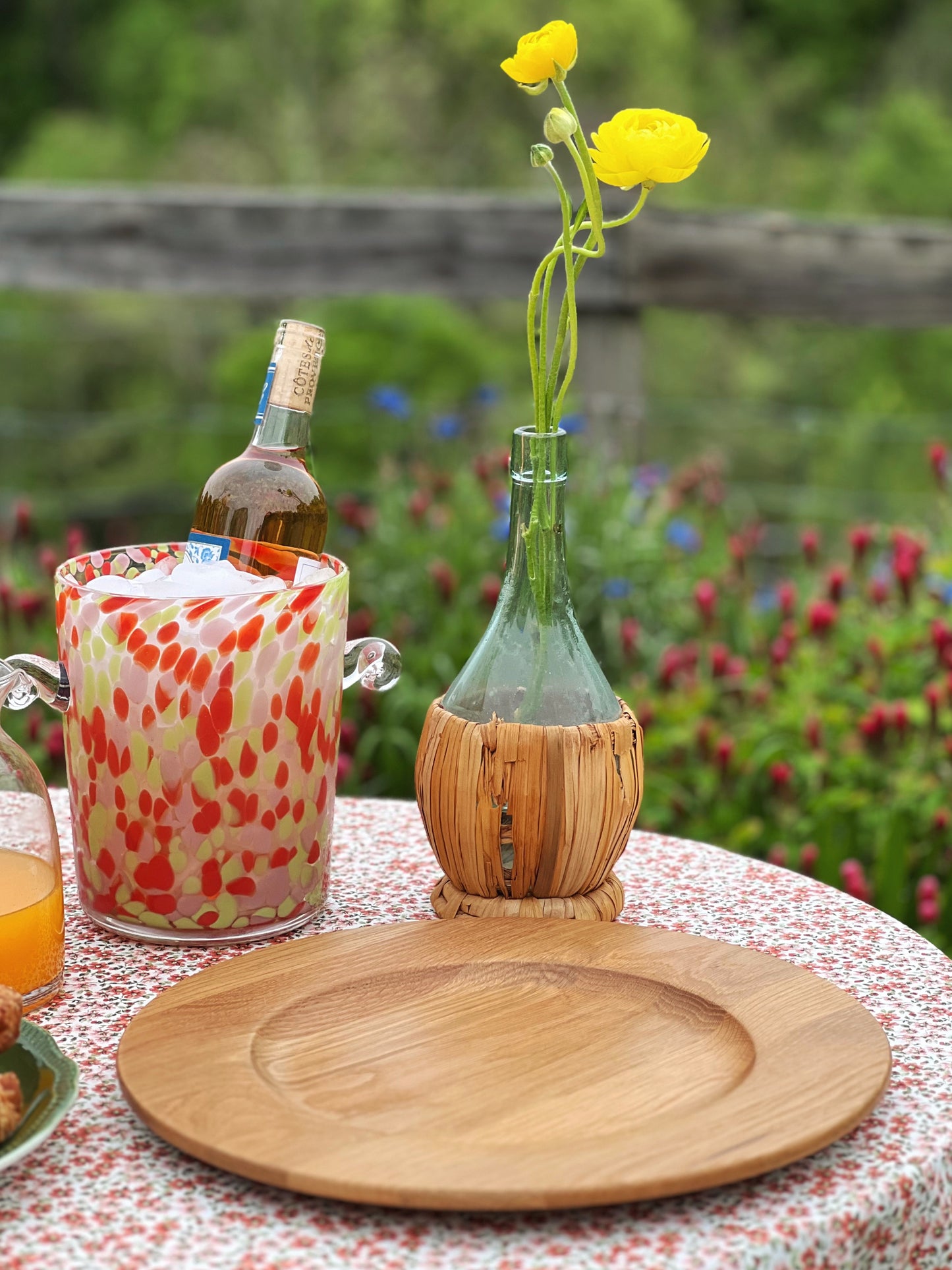 Wood Charger / Wood Tray / Round Wood Tray