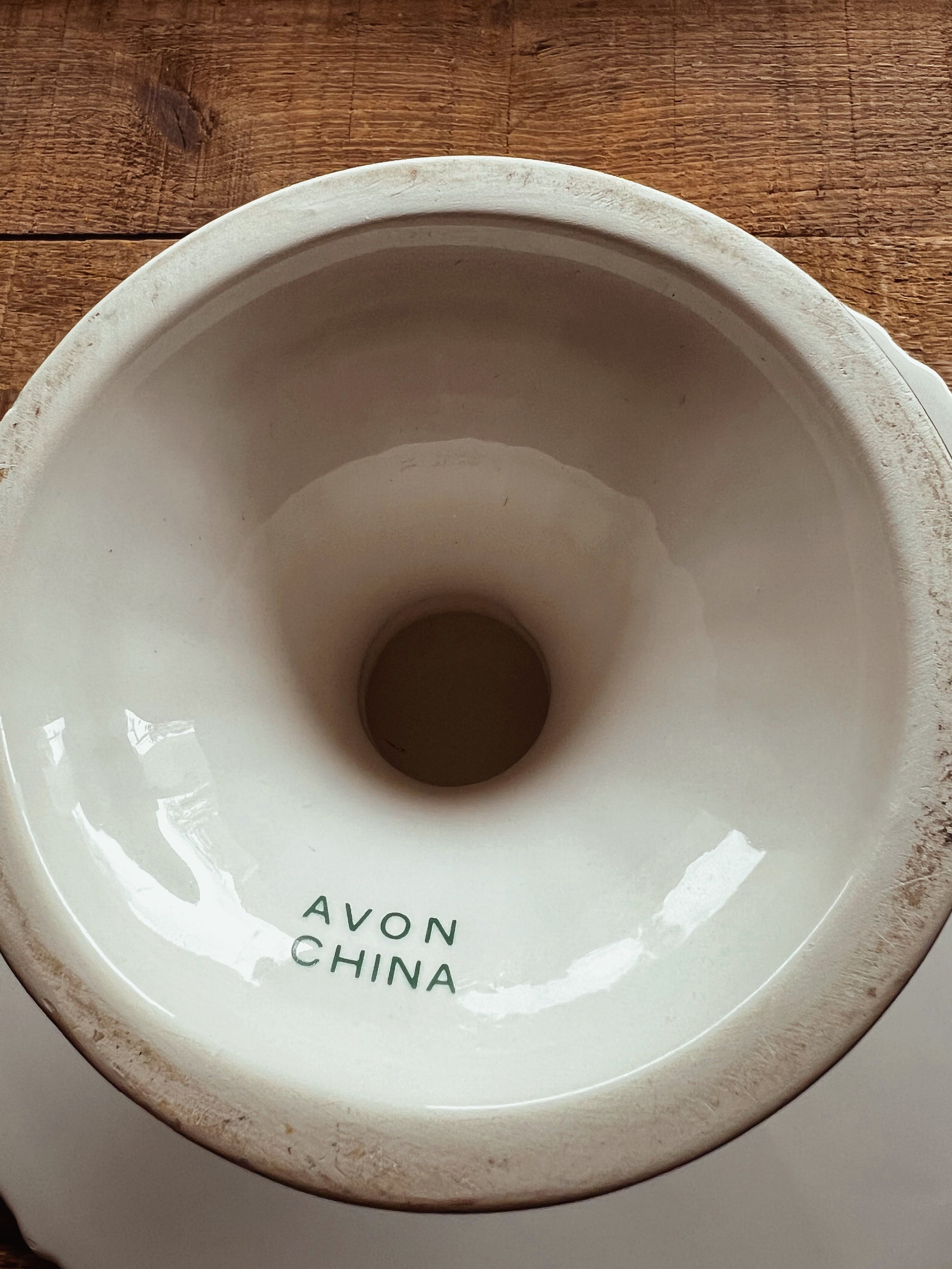 Vintage Avon Christmas Cake Stand