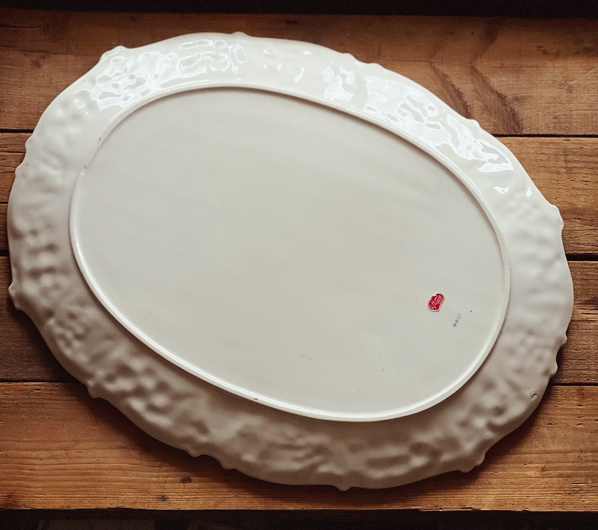 Vintage Large Lefton Della Robbia Serving Platter