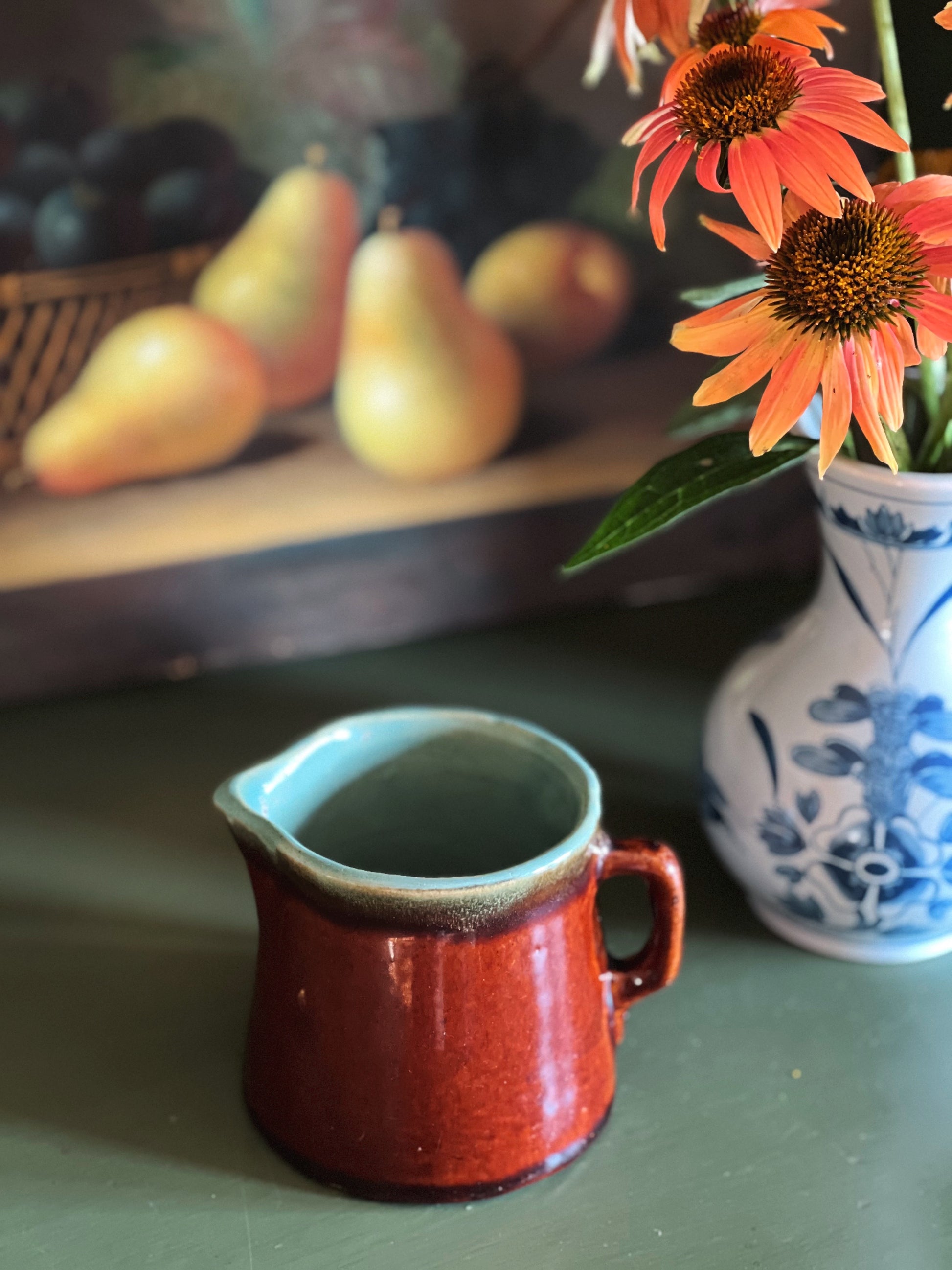Vintage Stoneware Pitcher