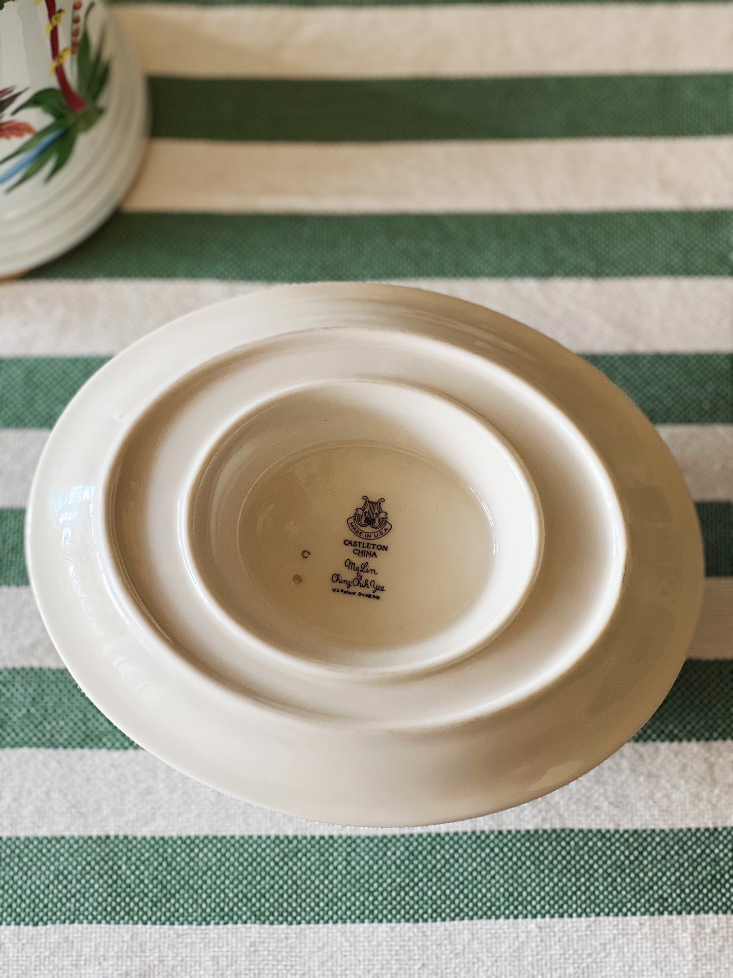 Vintage Castleton China Ma Lin Open Vegetable Bowl