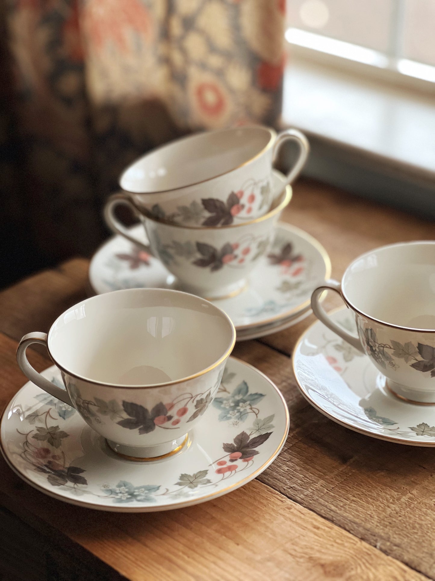 Vintage Royal Doulton Camelot Teacup & Saucer Set