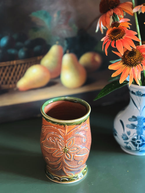 Small Vintage Pottery Crock