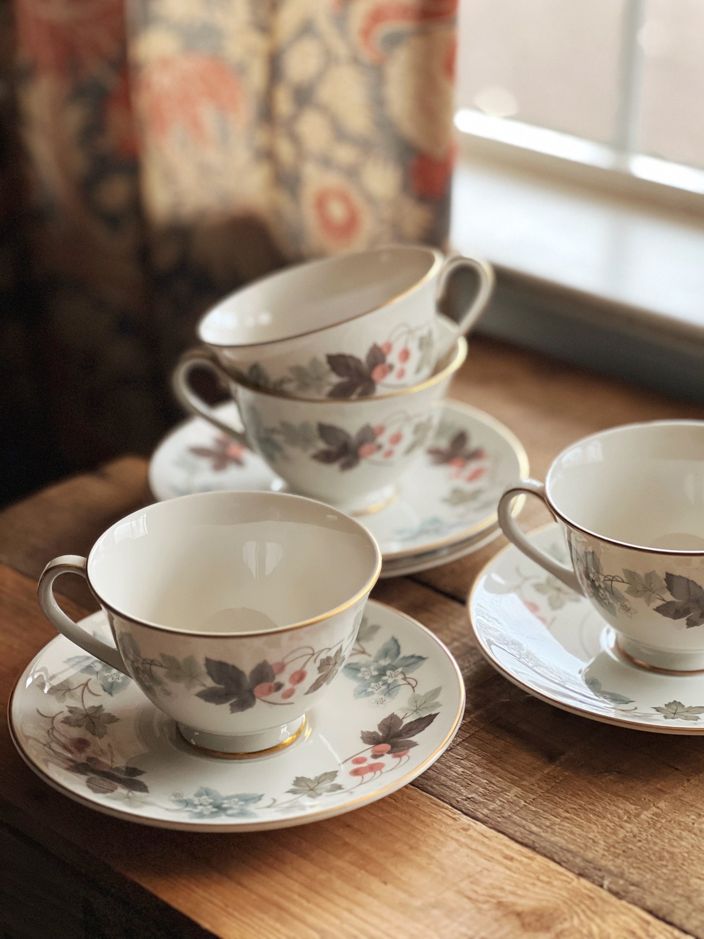 Vintage Royal Doulton Camelot Teacup & Saucer Set