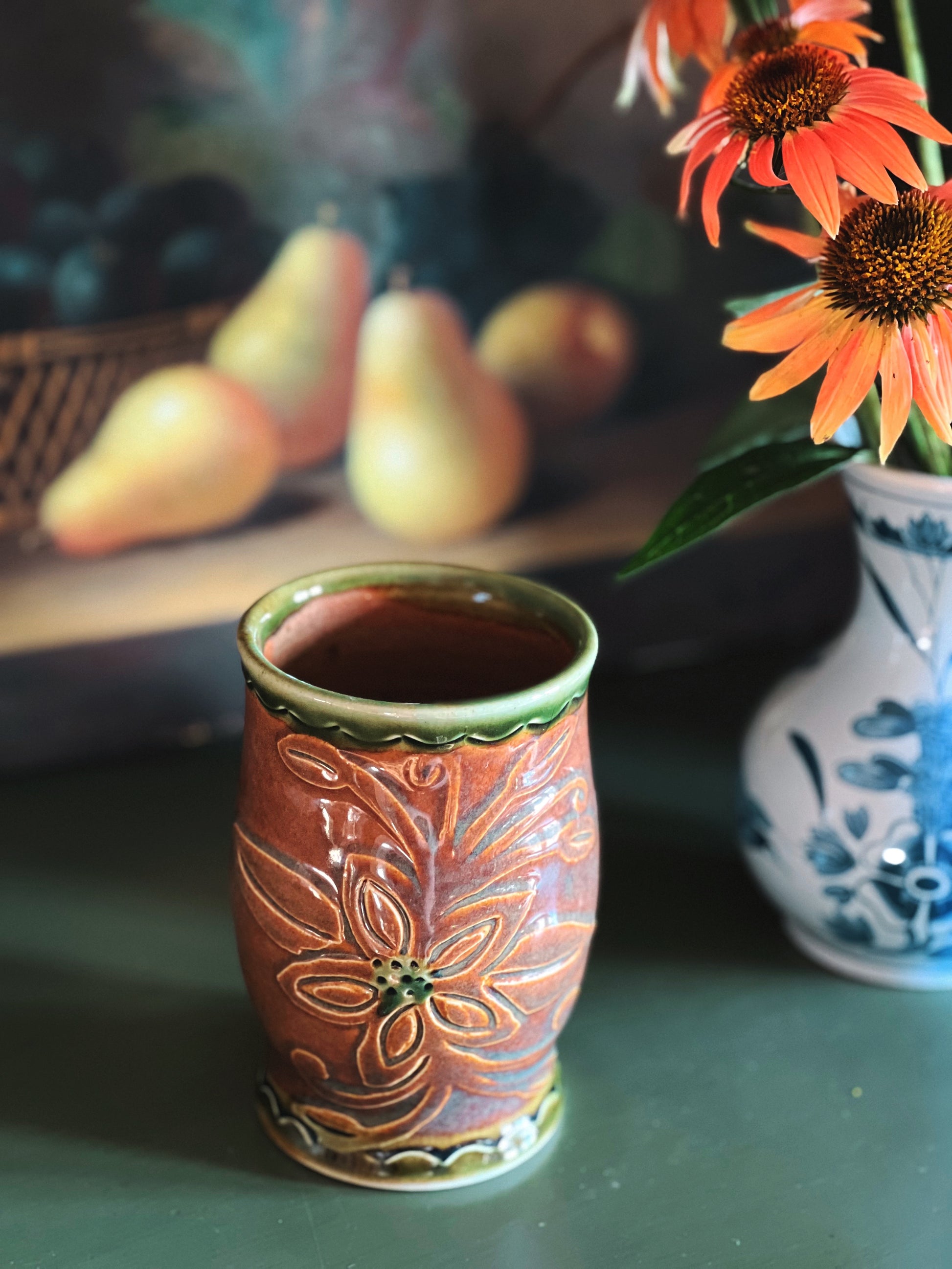 Small Vintage Pottery Crock