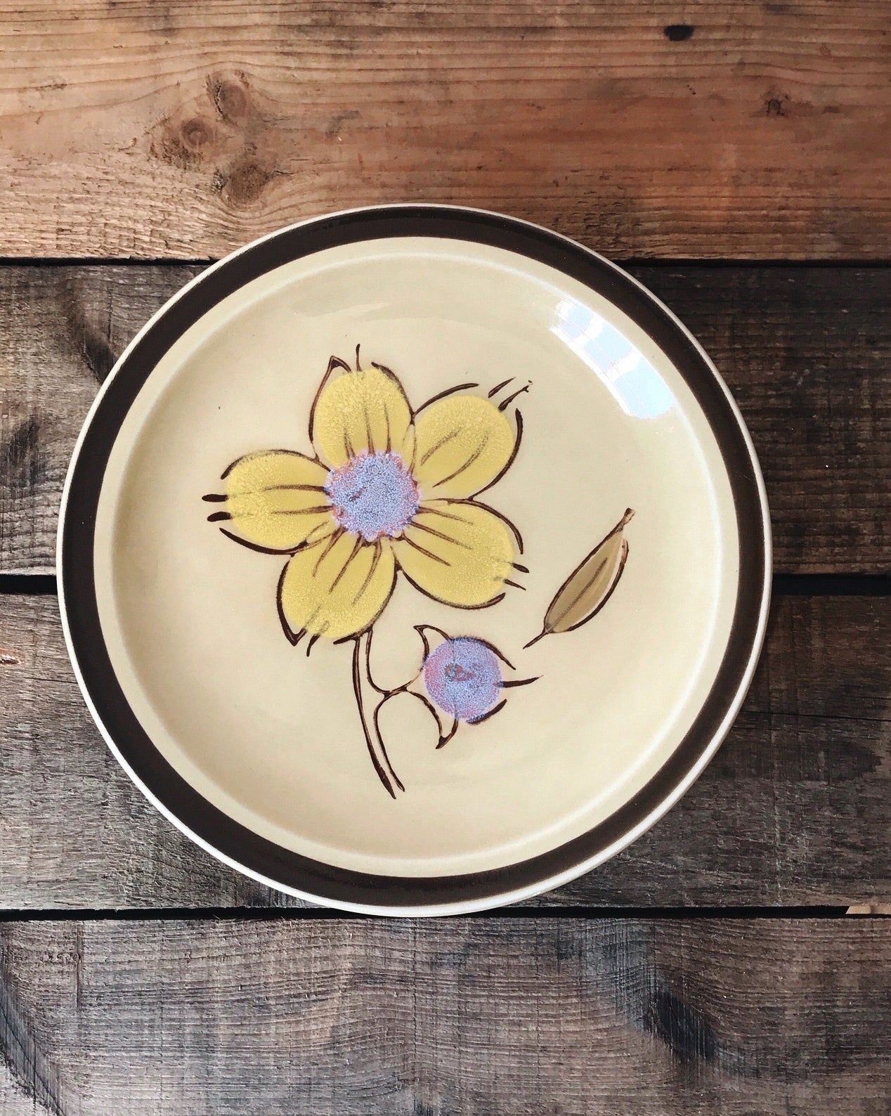 Sun Blossom Japan salad plate